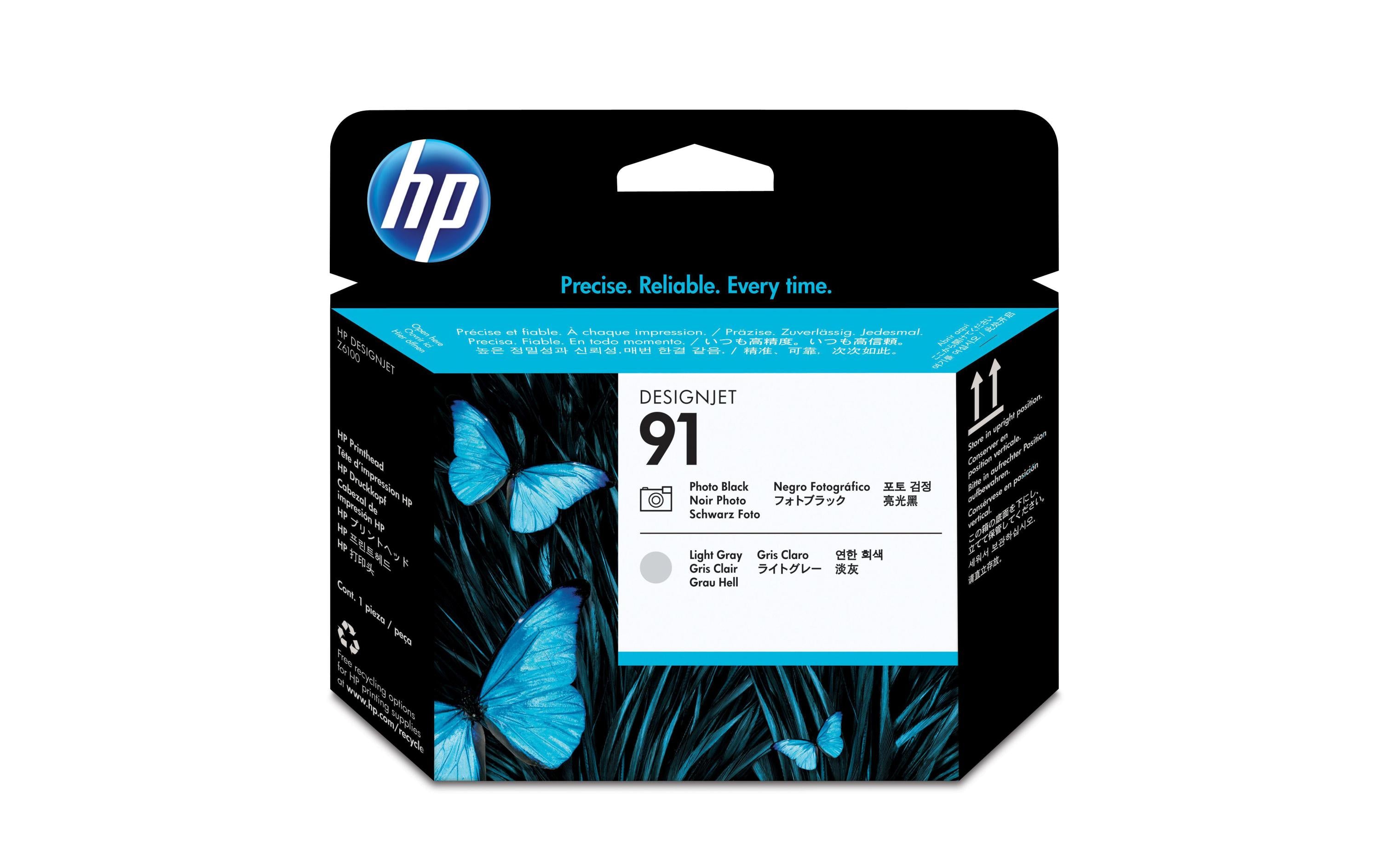 HP Druckkopf Nr. 91 (C9463A) Light Grey/Photo Black