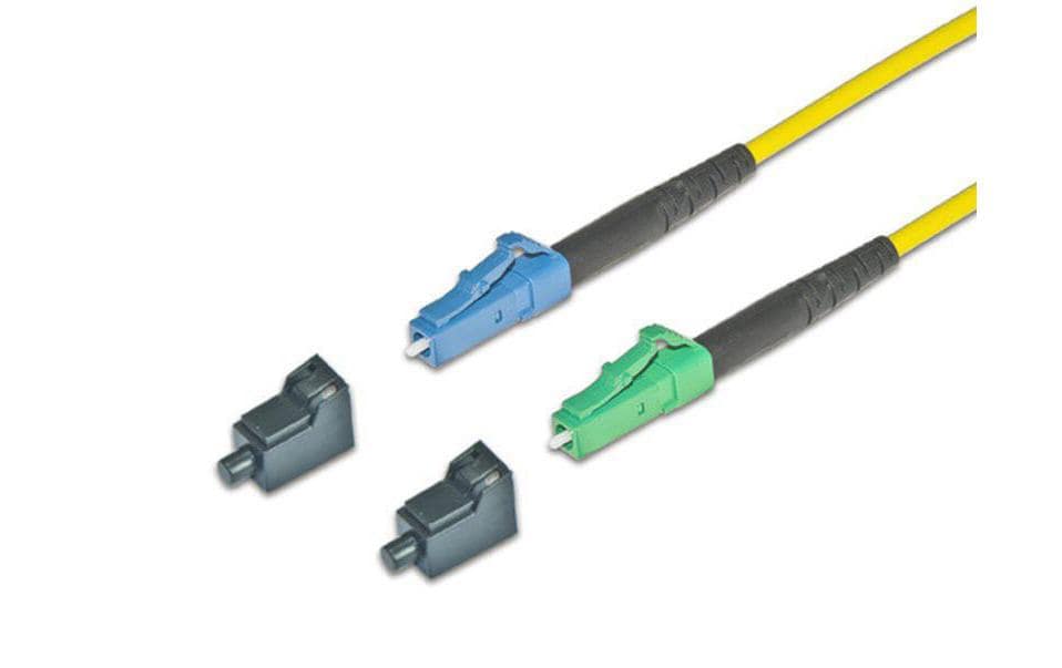 Lightwin LWL-Patchkabel Singlemode LC/APC – LC, OS2, Simplex, 1.5 m