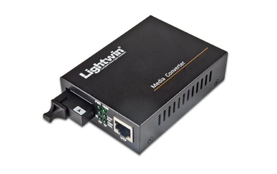 Lightwin Medienkonverter LWC-10/100/1000-WDM-S20-A