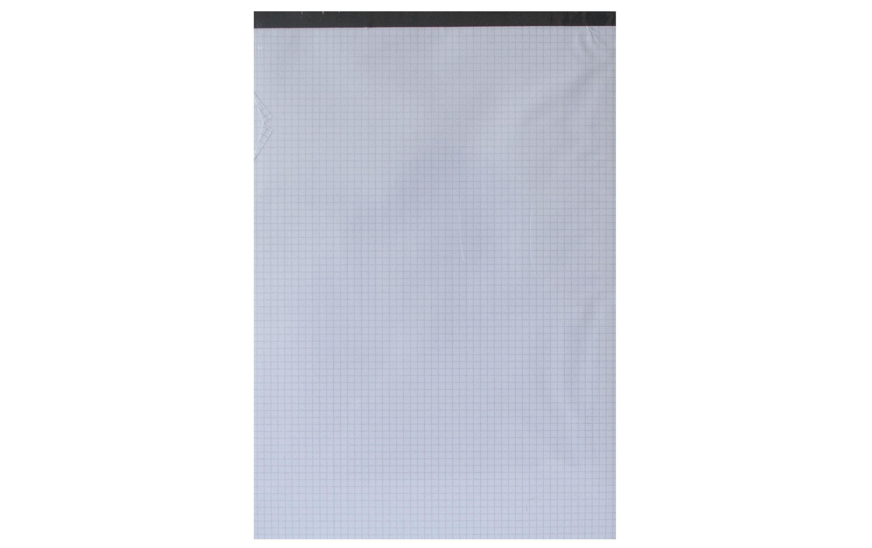 Office Notizblock A4 100 Blatt, Kariert, 3 Stück