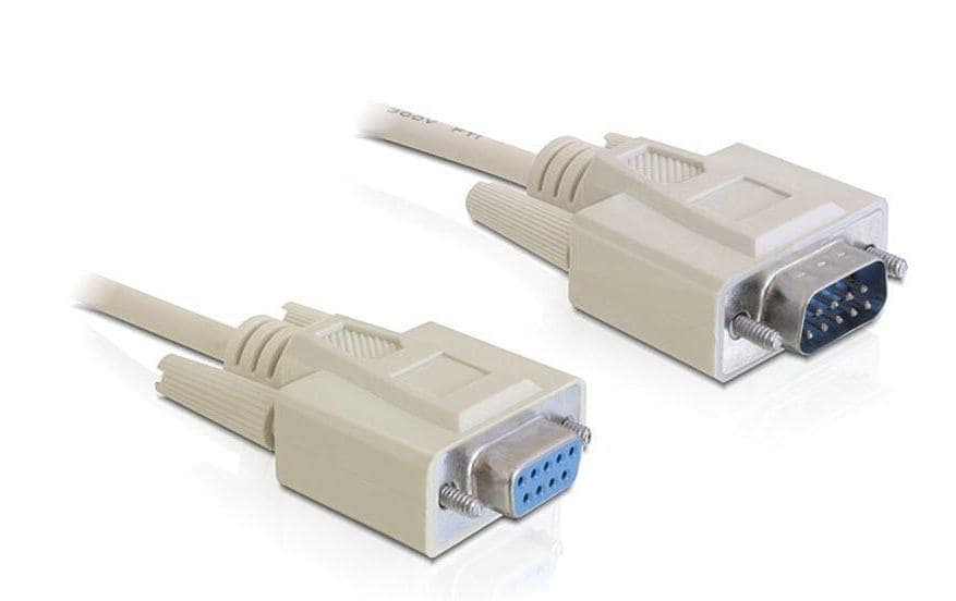 Delock Verlängerungskabel RS-232 DB9 - RS-232 DB9 (m-f) 3 m