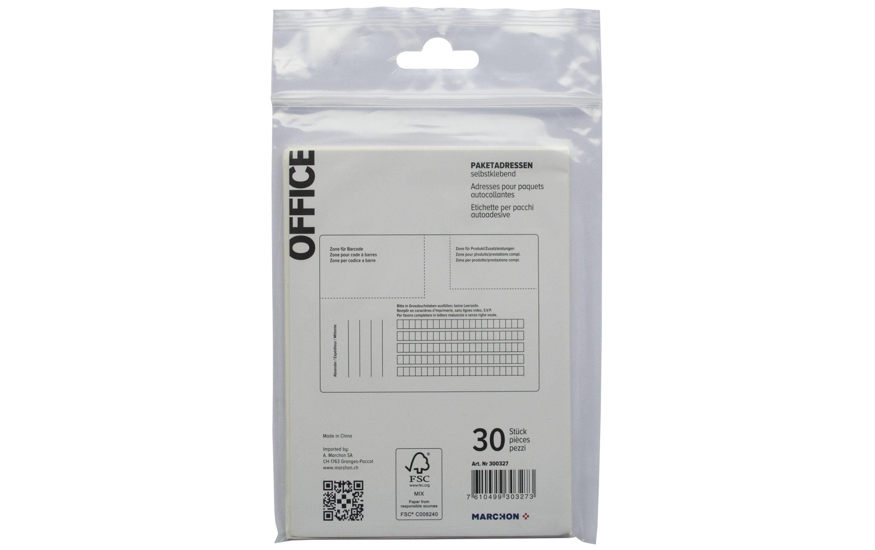 Office Versand-Etiketten 30 Stk.