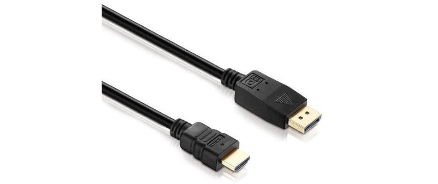 HDGear Kabel DisplayPort - HDMI, 1.5 m