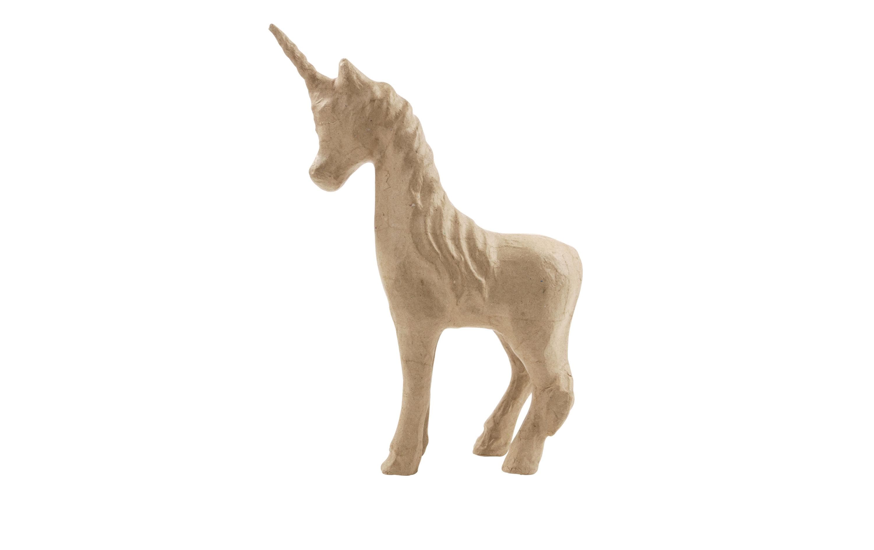 décopatch Papp-Figur 16 x 6 x 21 cm Einhorn