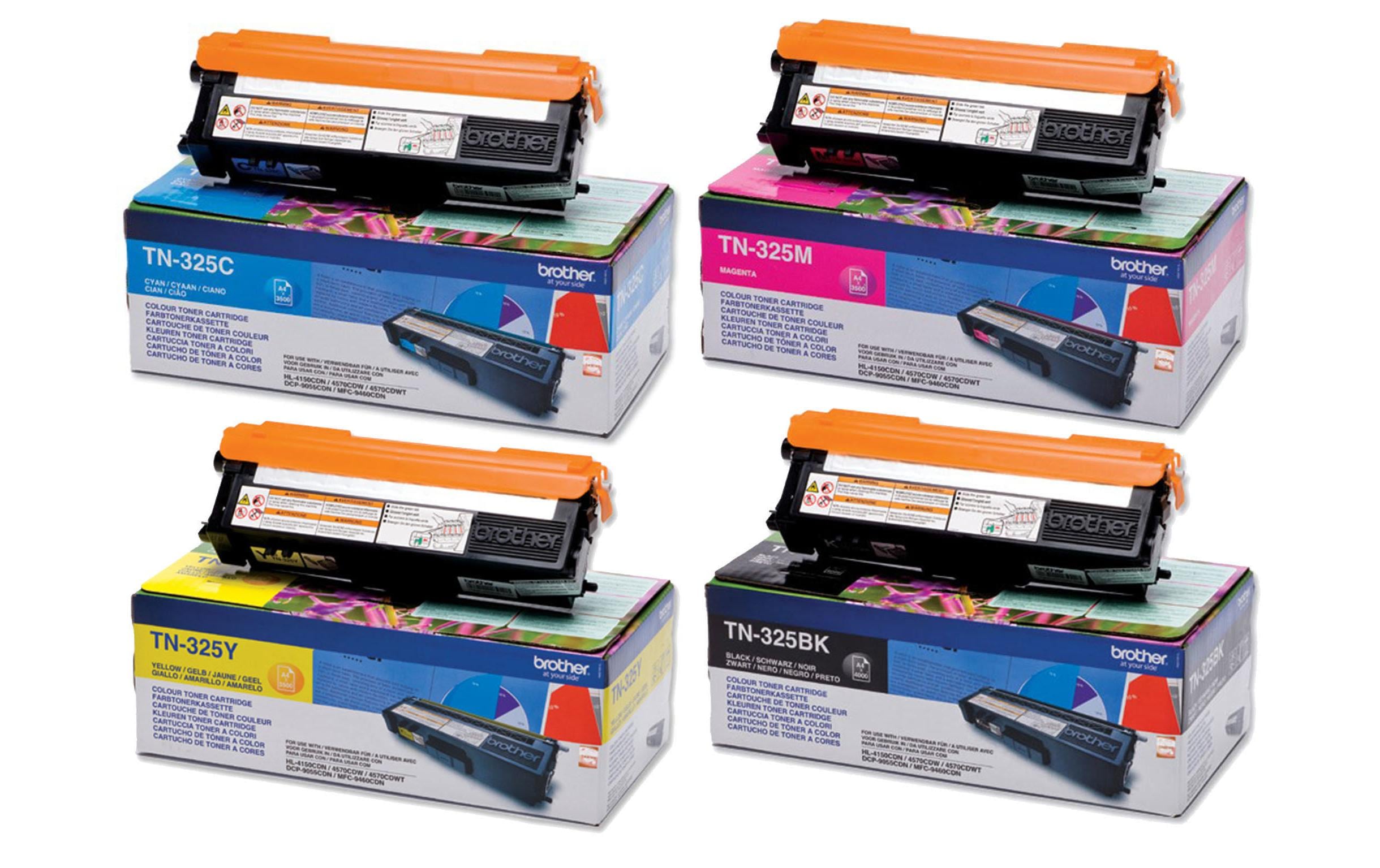 Brother Tonerset TN-325 Black/Cyan/Magenta/Yellow