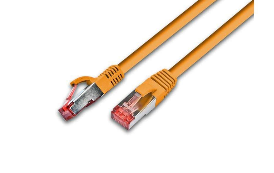Wirewin Patchkabel RJ-45 - RJ-45, Cat 5e, F/UTP, 0.5 m, Orange