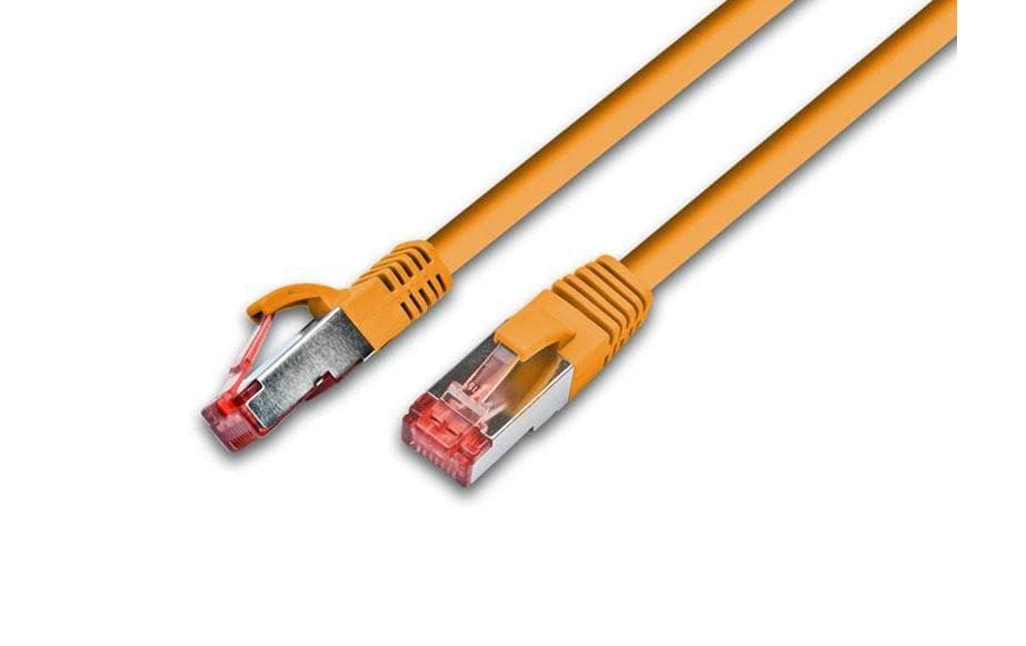 Wirewin Patchkabel RJ-45 - RJ-45, Cat 6A, S/FTP, 5 m, Orange