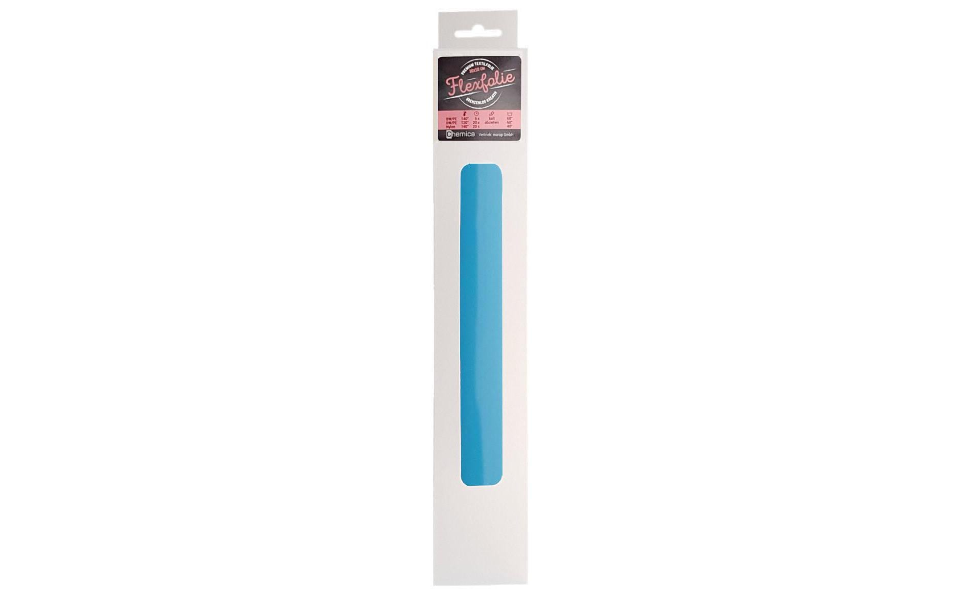 Chemica Aufbügelfolie Flex Hellblau