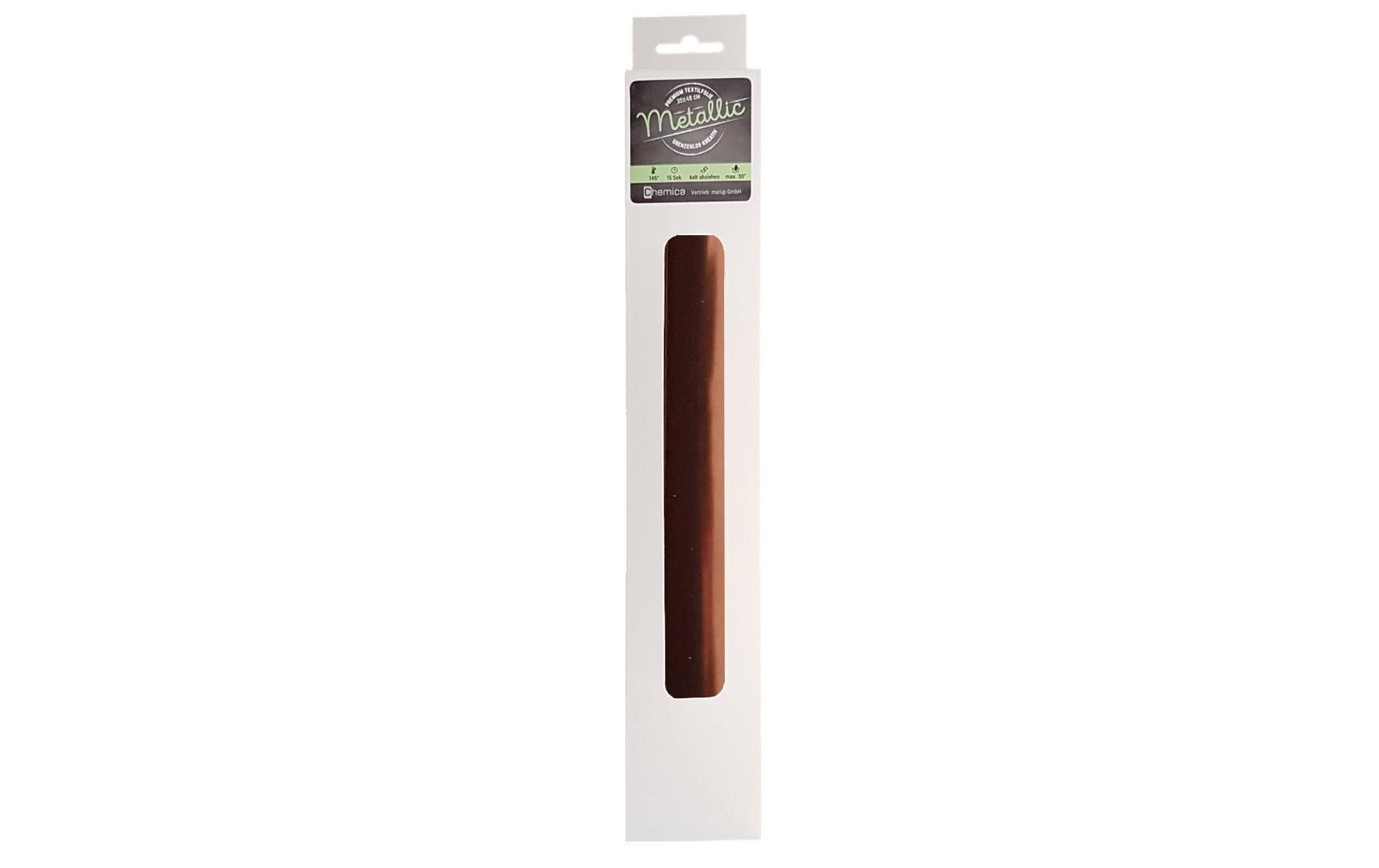 Chemica Aufbügelfolie Metallic Bronze
