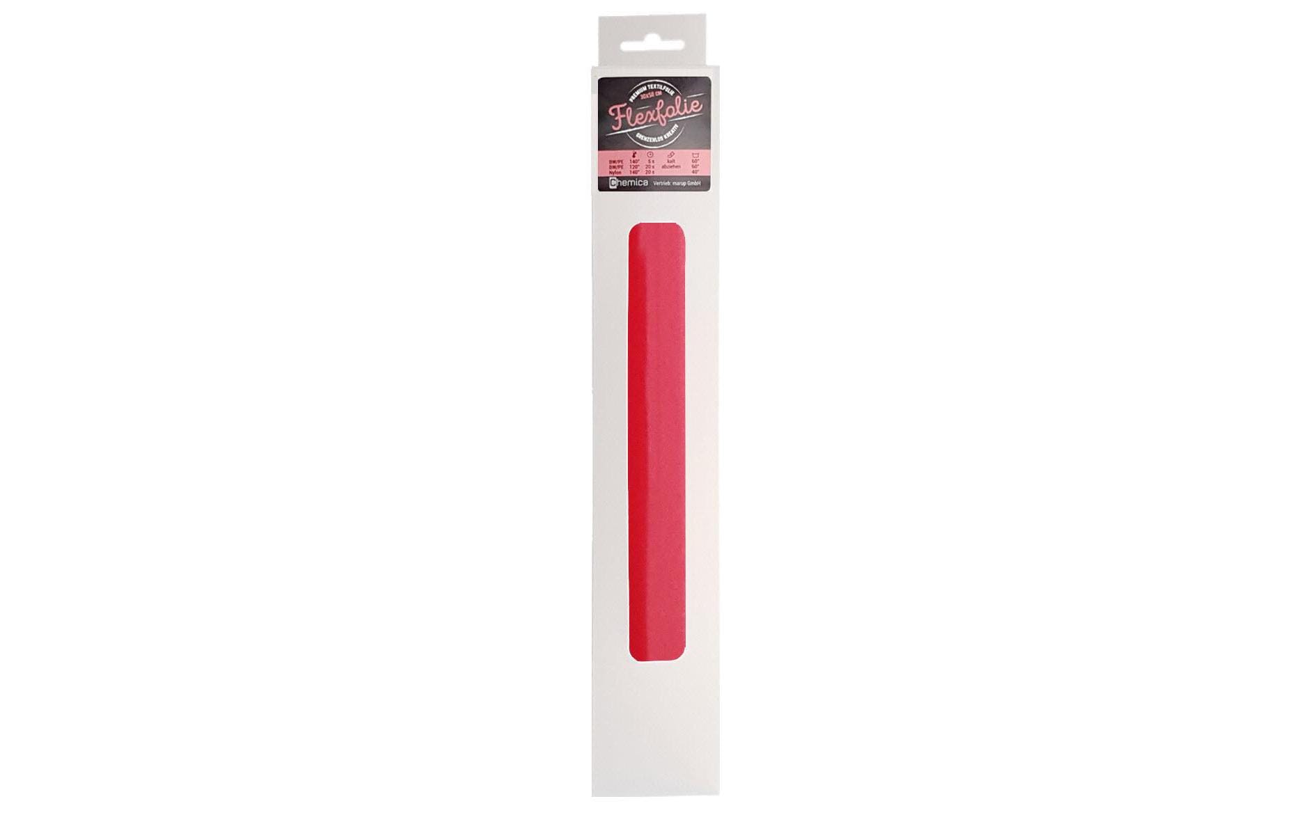 Chemica Aufbügelfolie Flex Rot