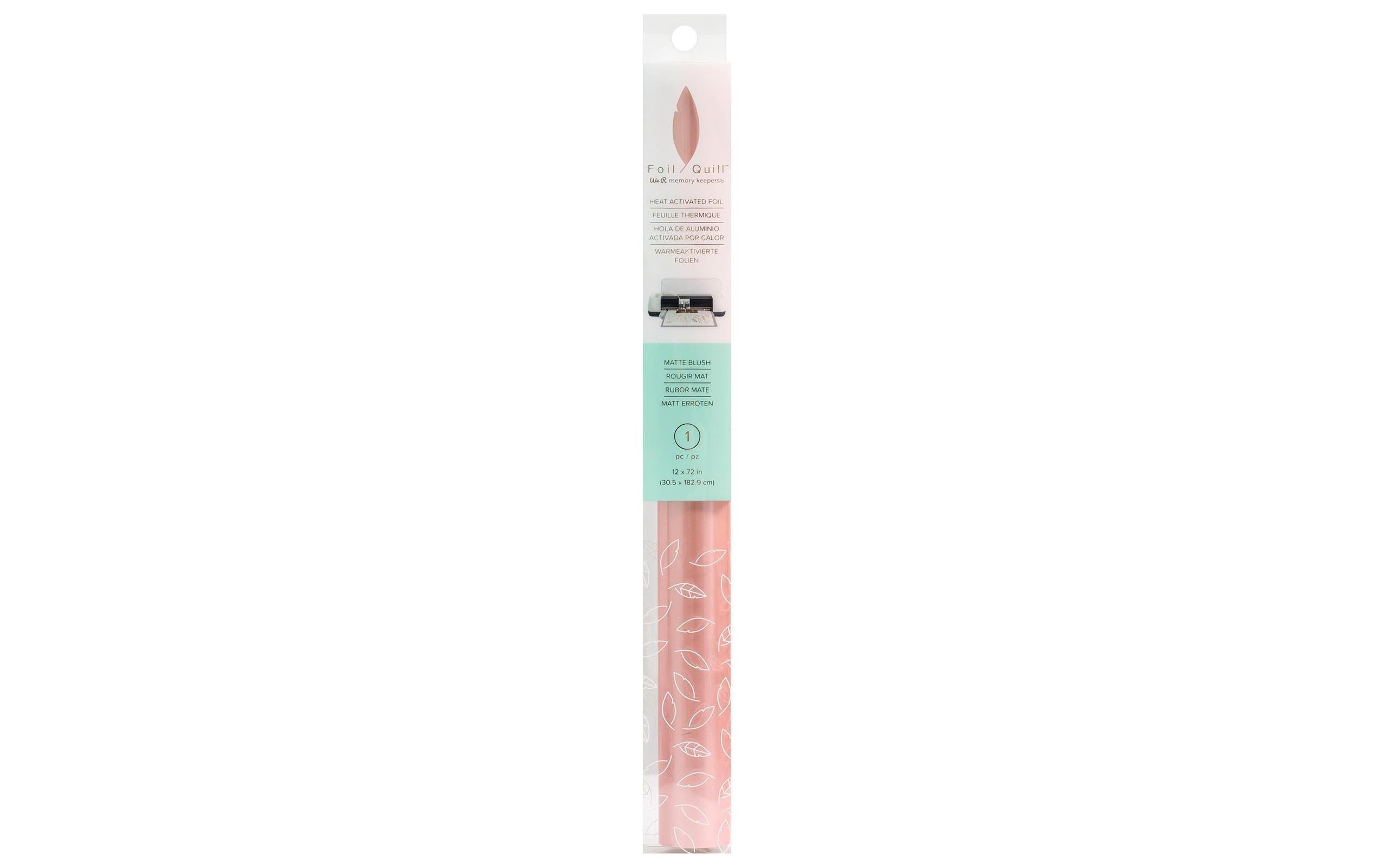 We R Memory Keepers Folie Foil Quill wärmeaktiviert, 1 Rolle, Rosa