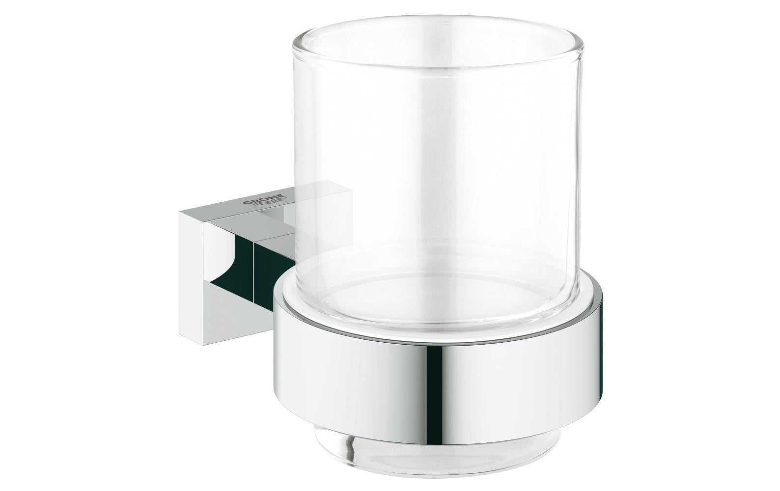 GROHE Glashalter Chrom, inkl. Glas