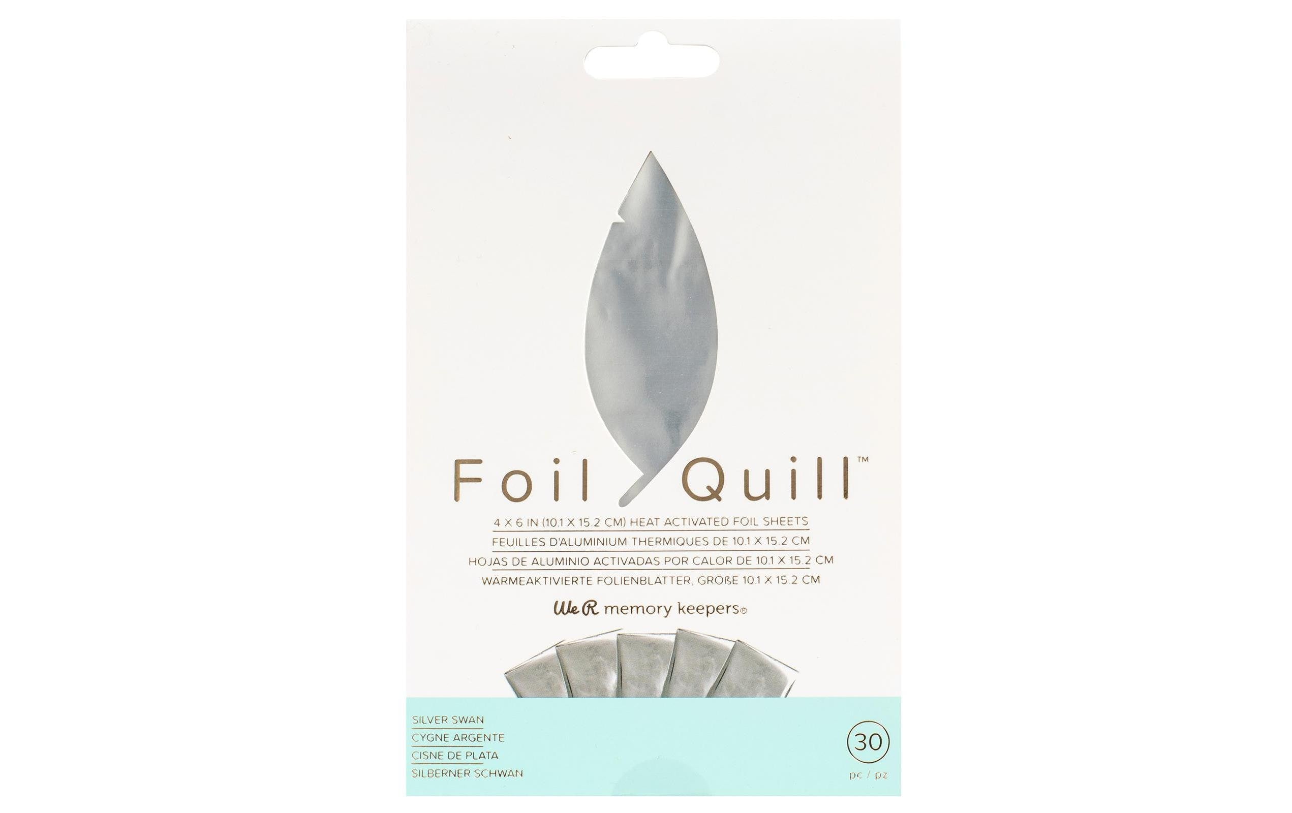 We R Memory Keepers Folie Foil Quill 10.1 x 15.2 cm, 30 Blatt