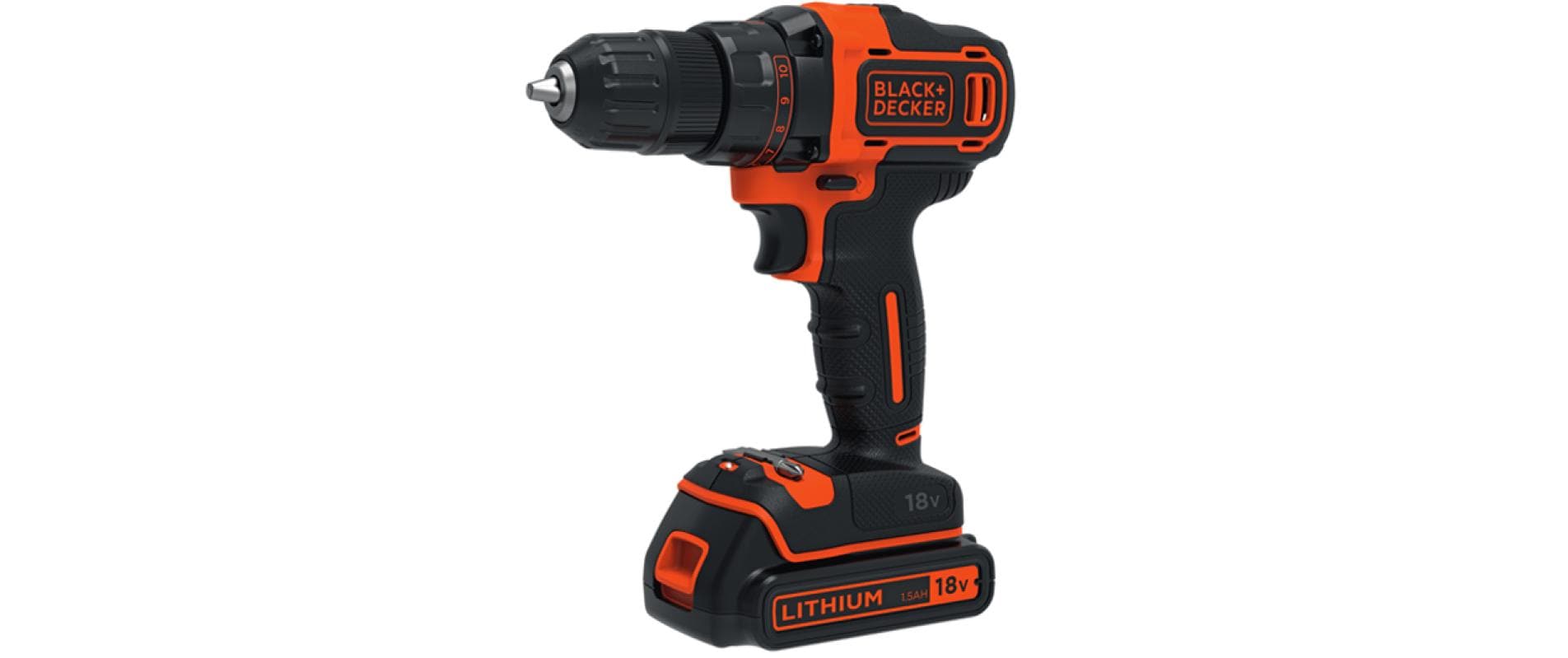 BLACK+DECKER Akku-Bohrschrauber BDCDD186K Kit