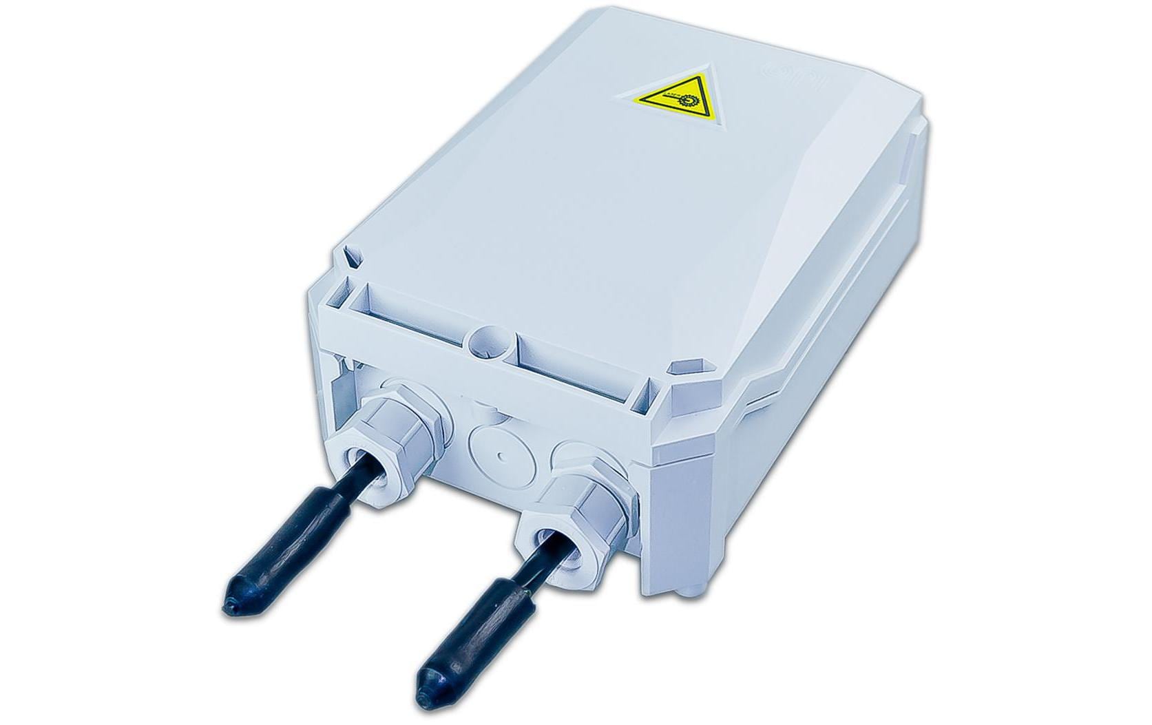 Lightwin Spleissbox IP55 Wandbox Mini Patch für 48 Fasern