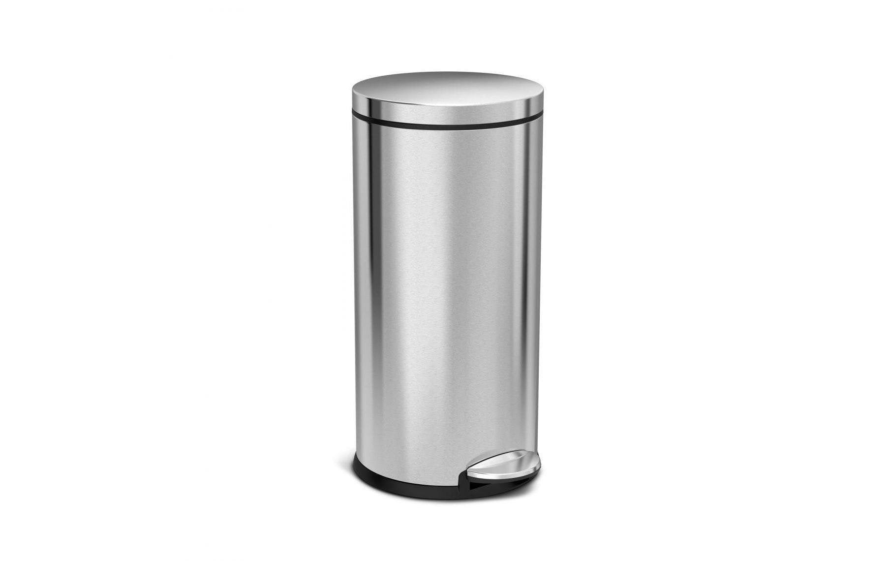 Simplehuman Treteimer CW1810 30 Liter, Silber