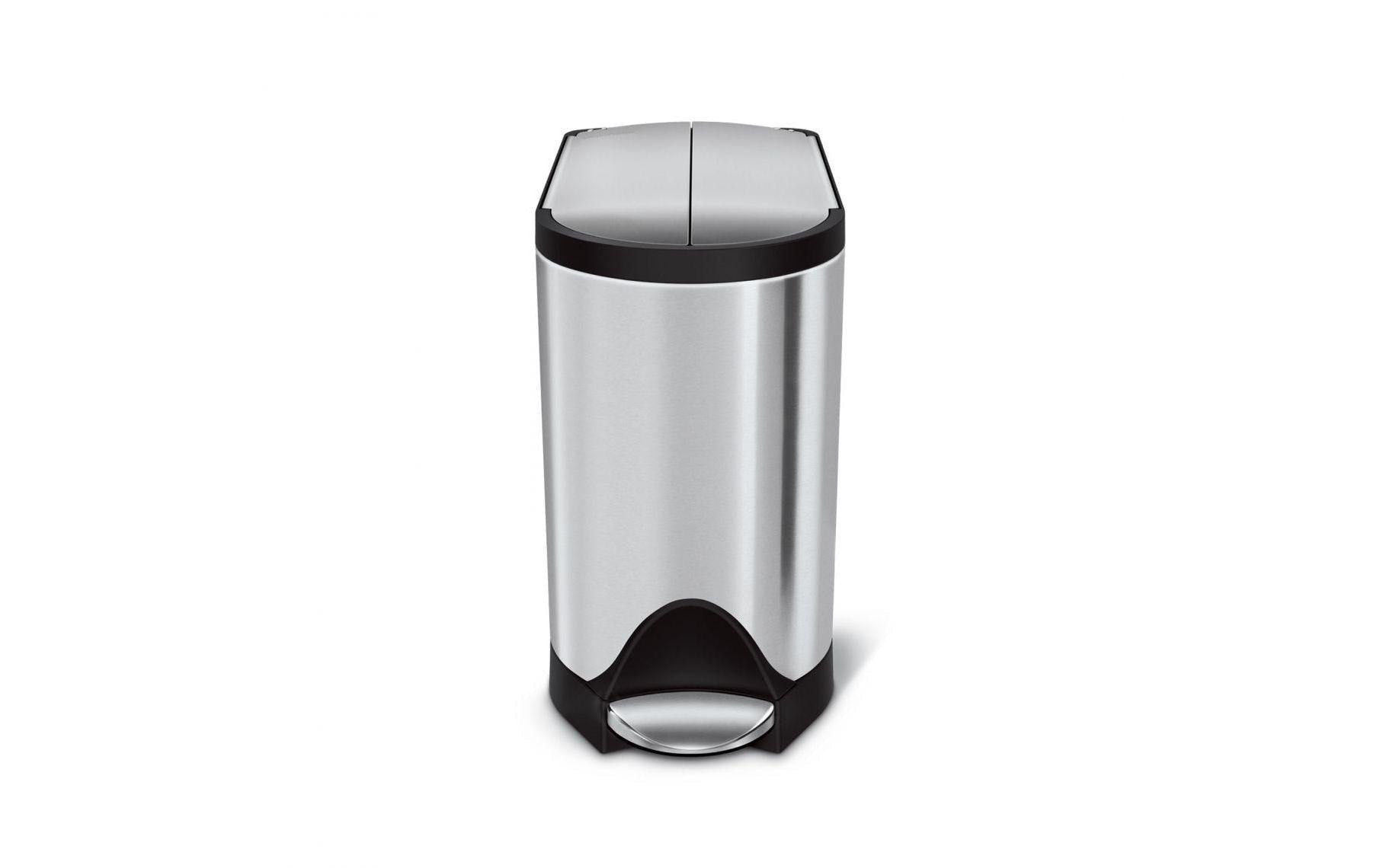 Simplehuman Treteimer CW1899 10 Liter, Silber