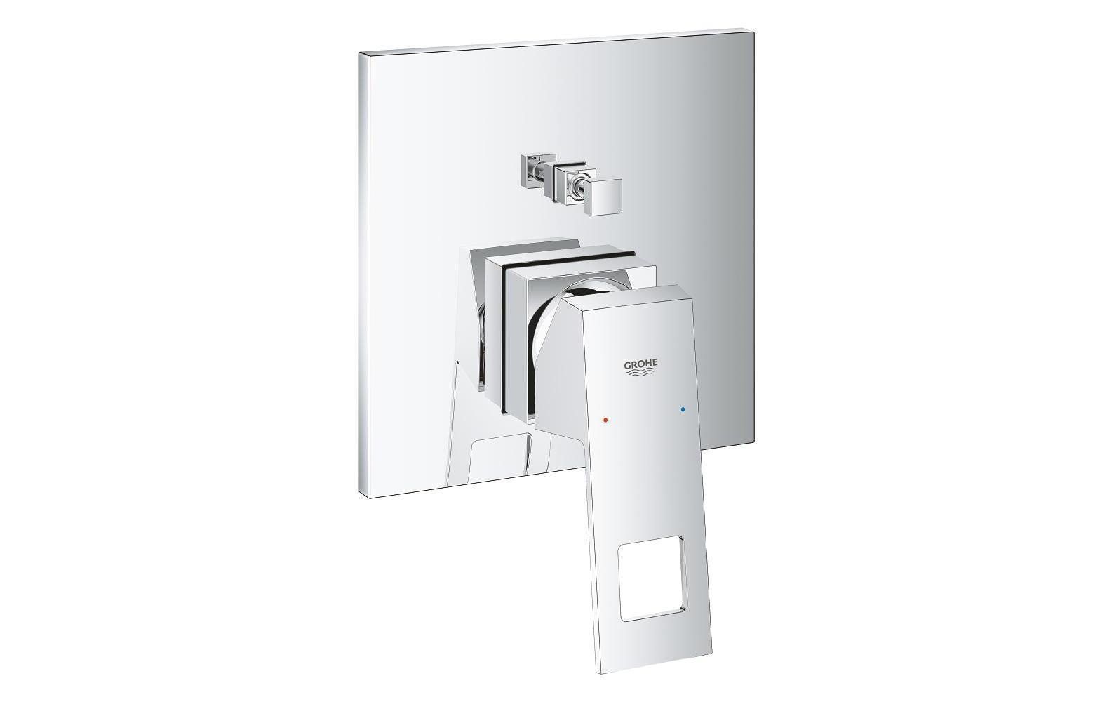 GROHE Badewannenarmatur Eurocube 46 mm, Chrom