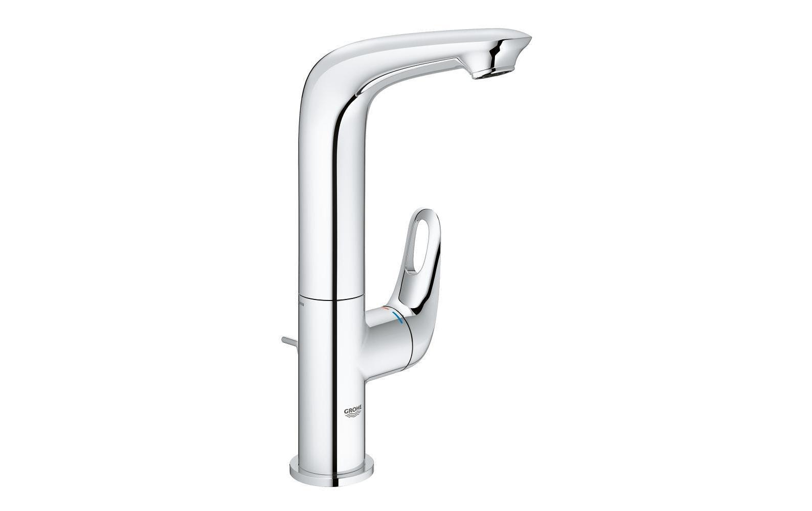 GROHE Lavaboarmatur Eurostyle L-Size, Chrom, offener Griff
