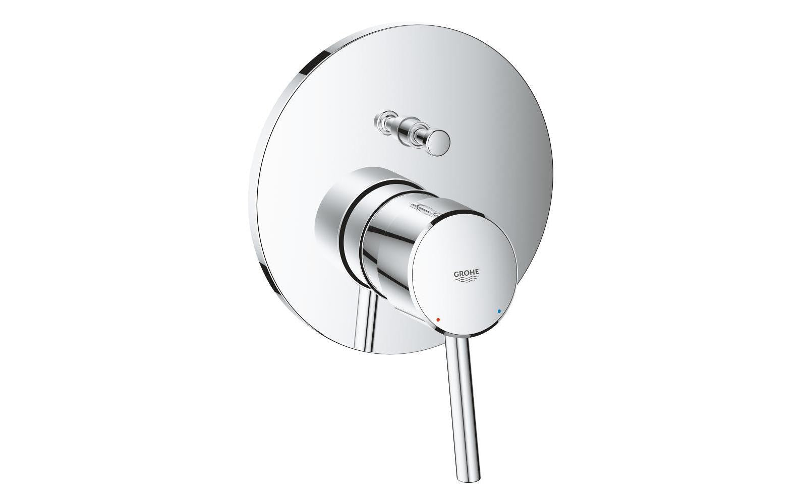 GROHE Badewannenarmatur Concetto 46 mm, Chrom