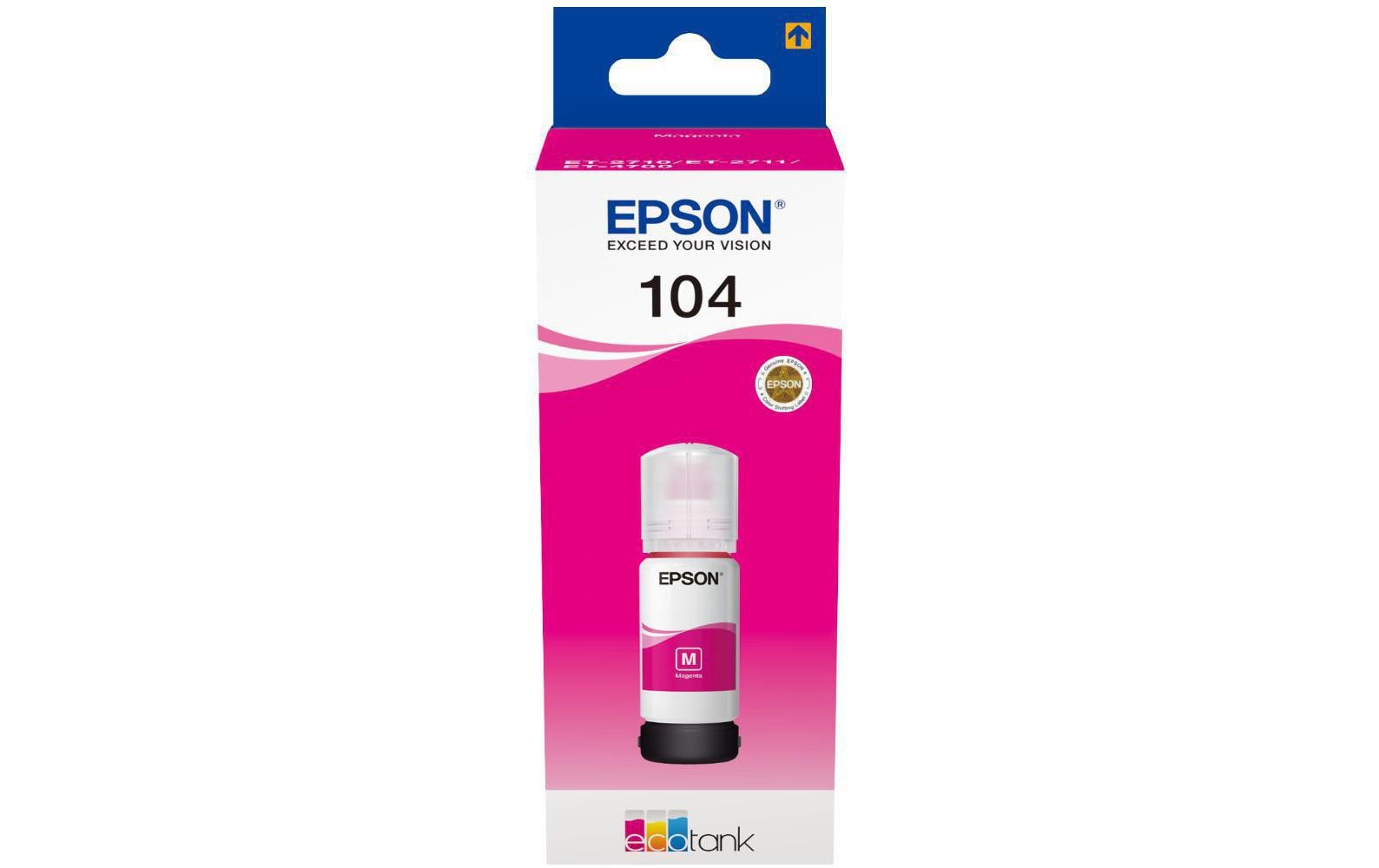 Epson Tinte 104 / C13T00P340 Magenta