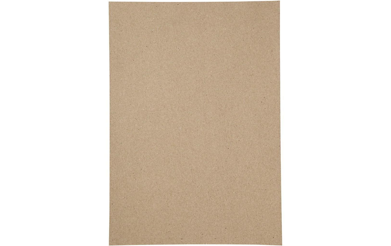 Creativ Company Bastelpapier 120 g, 20 Blatt, Braun