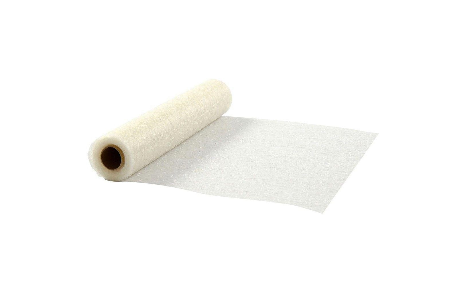 Creativ Company Tischläufer 30 cm x 10 m, Crème