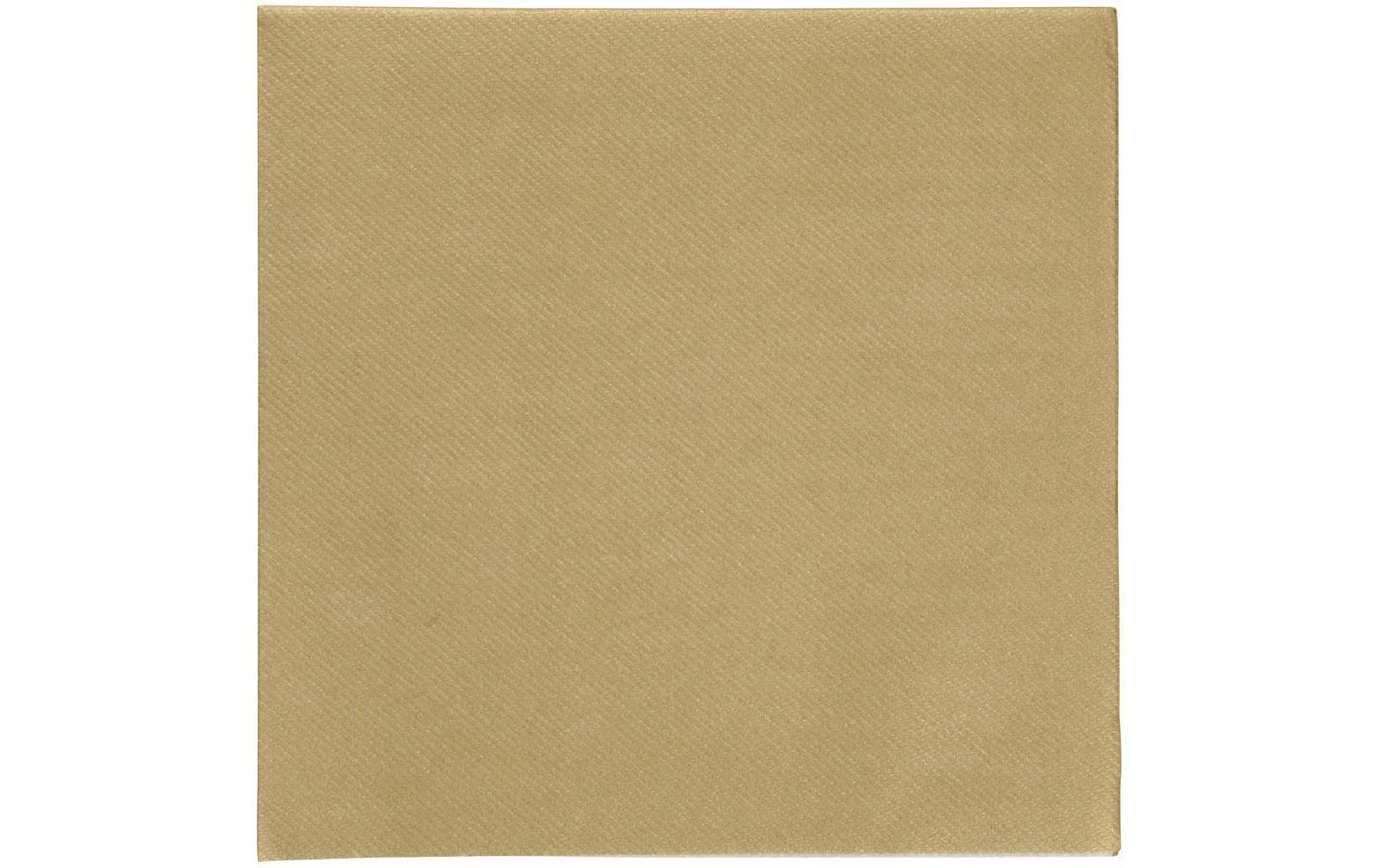 Creativ Company Papierservietten 40 cm x 40 cm, 20 Stück, Gold