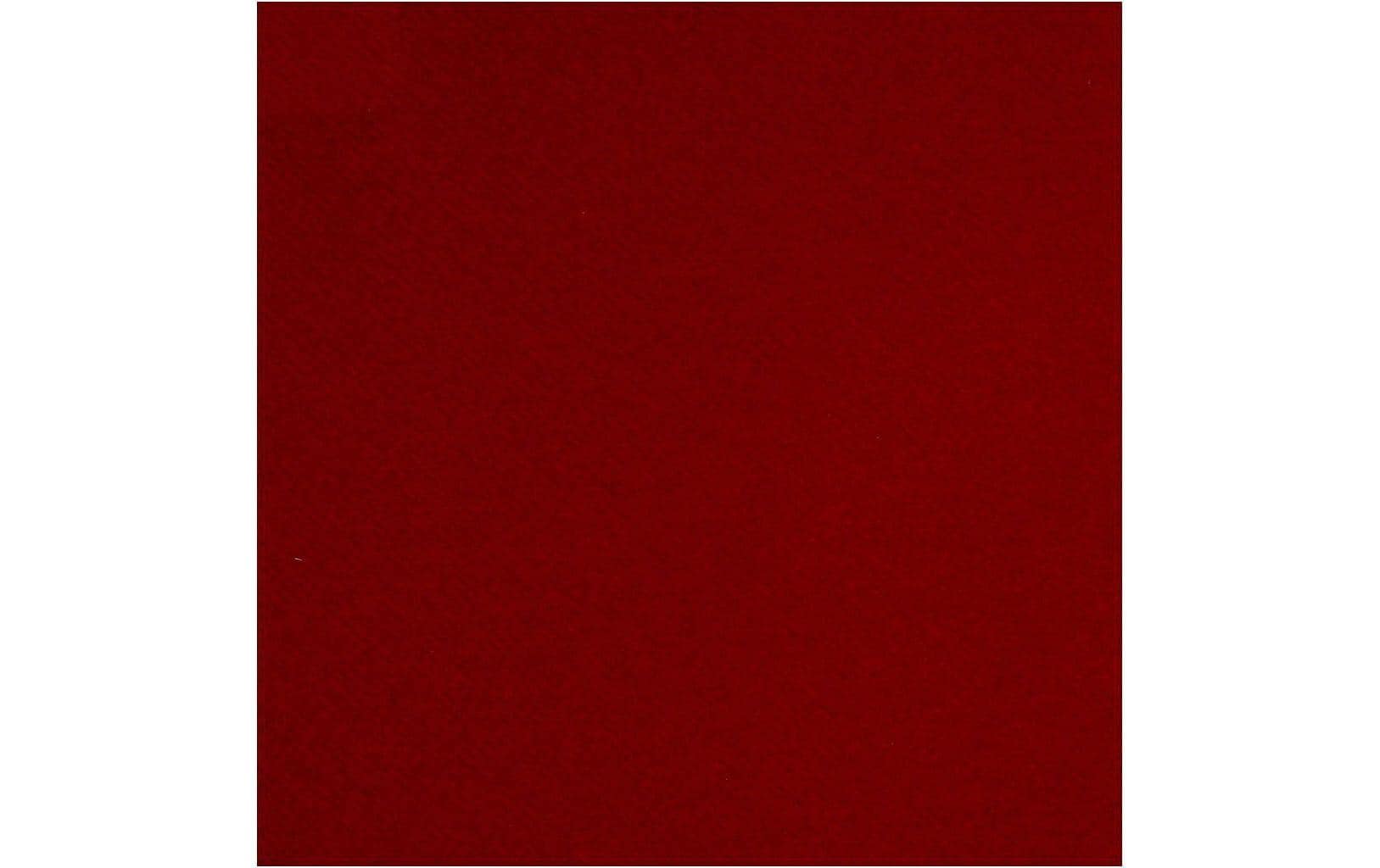 Creativ Company Papierservietten 40 cm x 40 cm, 20 Stück, Weinrot