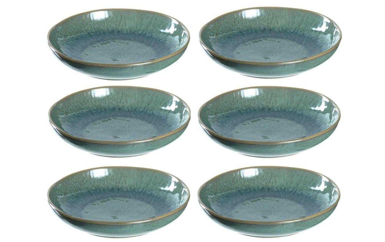 Leonardo Suppen- & Pastateller Matera Ø 21 cm, 6 Stück, Grün
