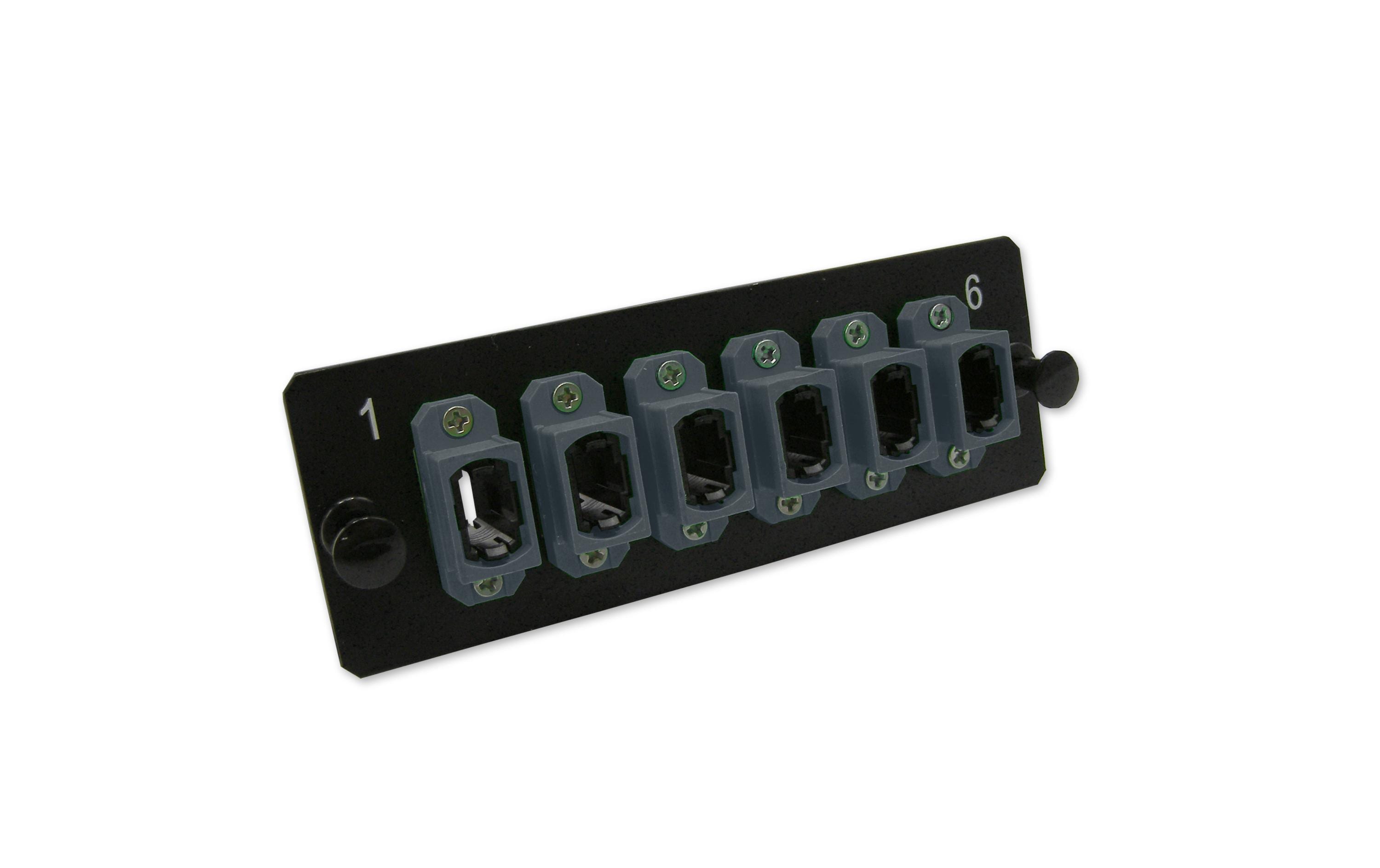 Lightwin Frontplatte MTPC 6MTP OS2 schwarz