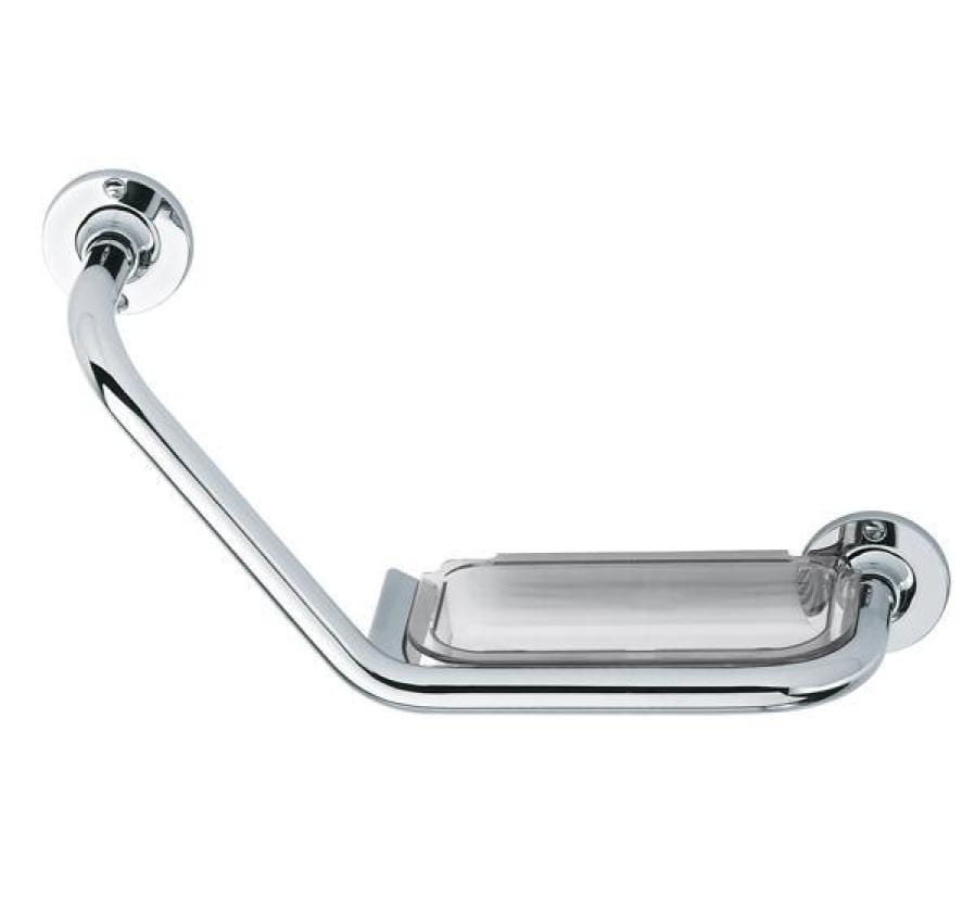 diaqua® Wannengriff 37 x 11.5 x 24 cm,  Chrom, mit Schale
