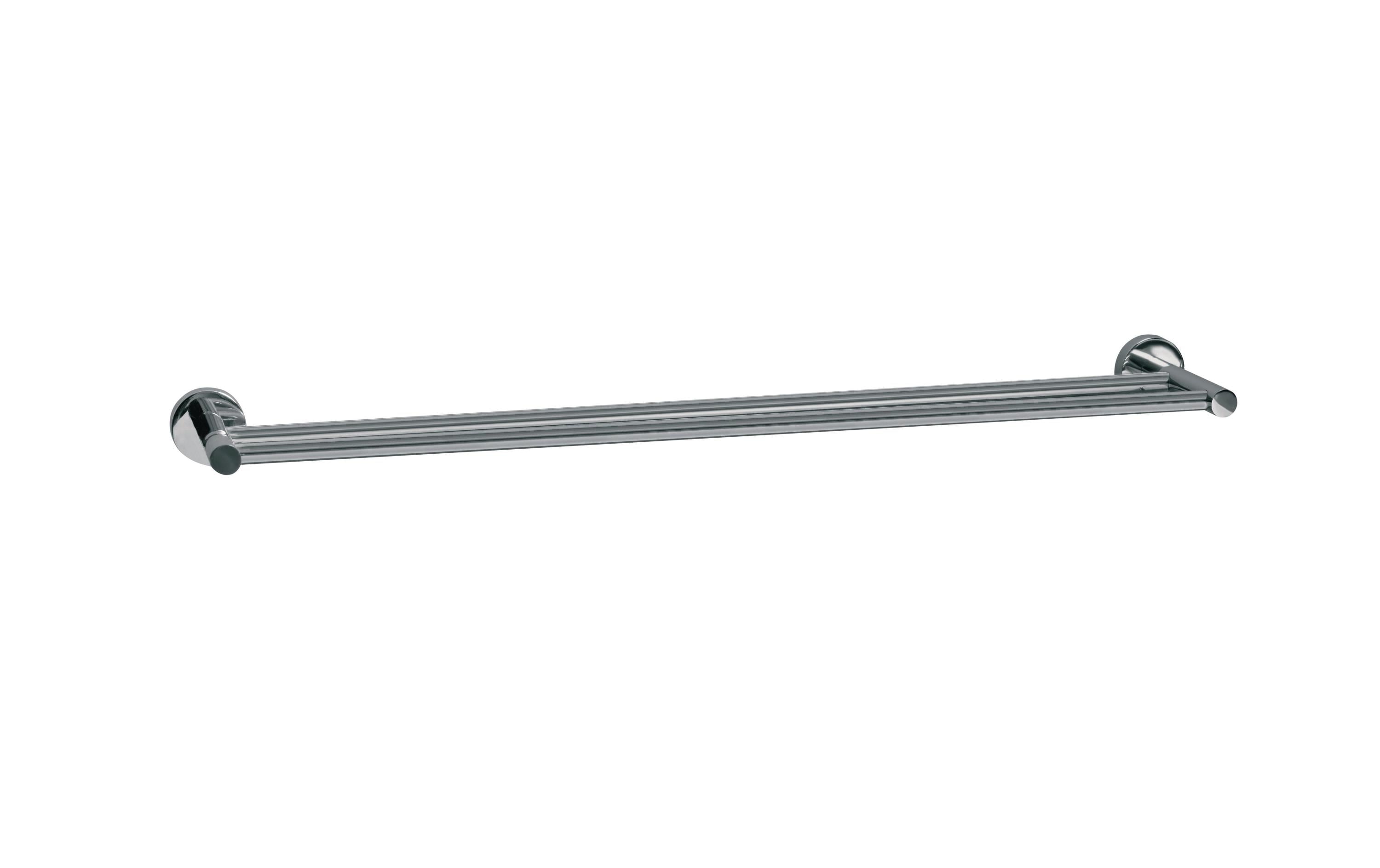 Sofia Handtuchhalter Doppelstange 61 cm, Chrom