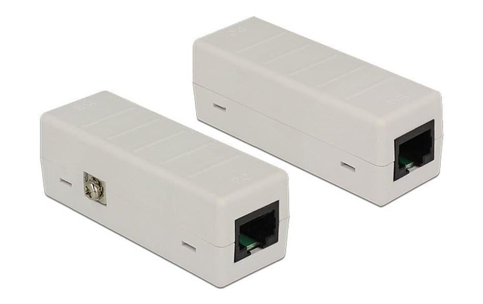Delock Isolator RJ45 6KV 1 Stück, Überspannungsschutz