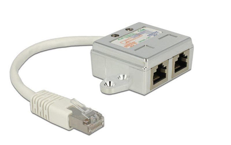 Delock Anschlussverdoppler RJ45 - 2x ISDN für 2 ISDN-Telefone
