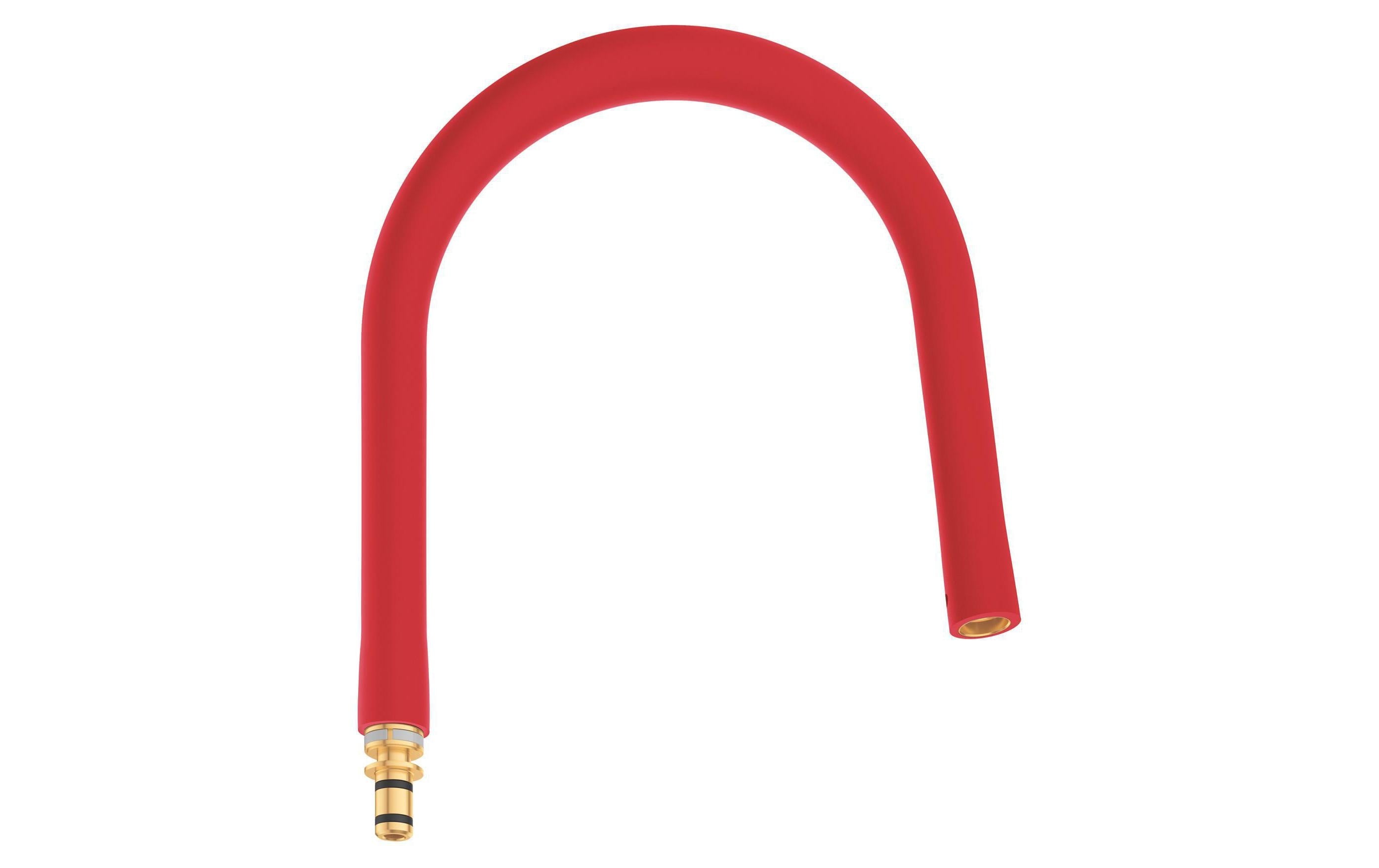 GROHE Küchenbrauseschlauch GROHFlexx 22 cm, Rot