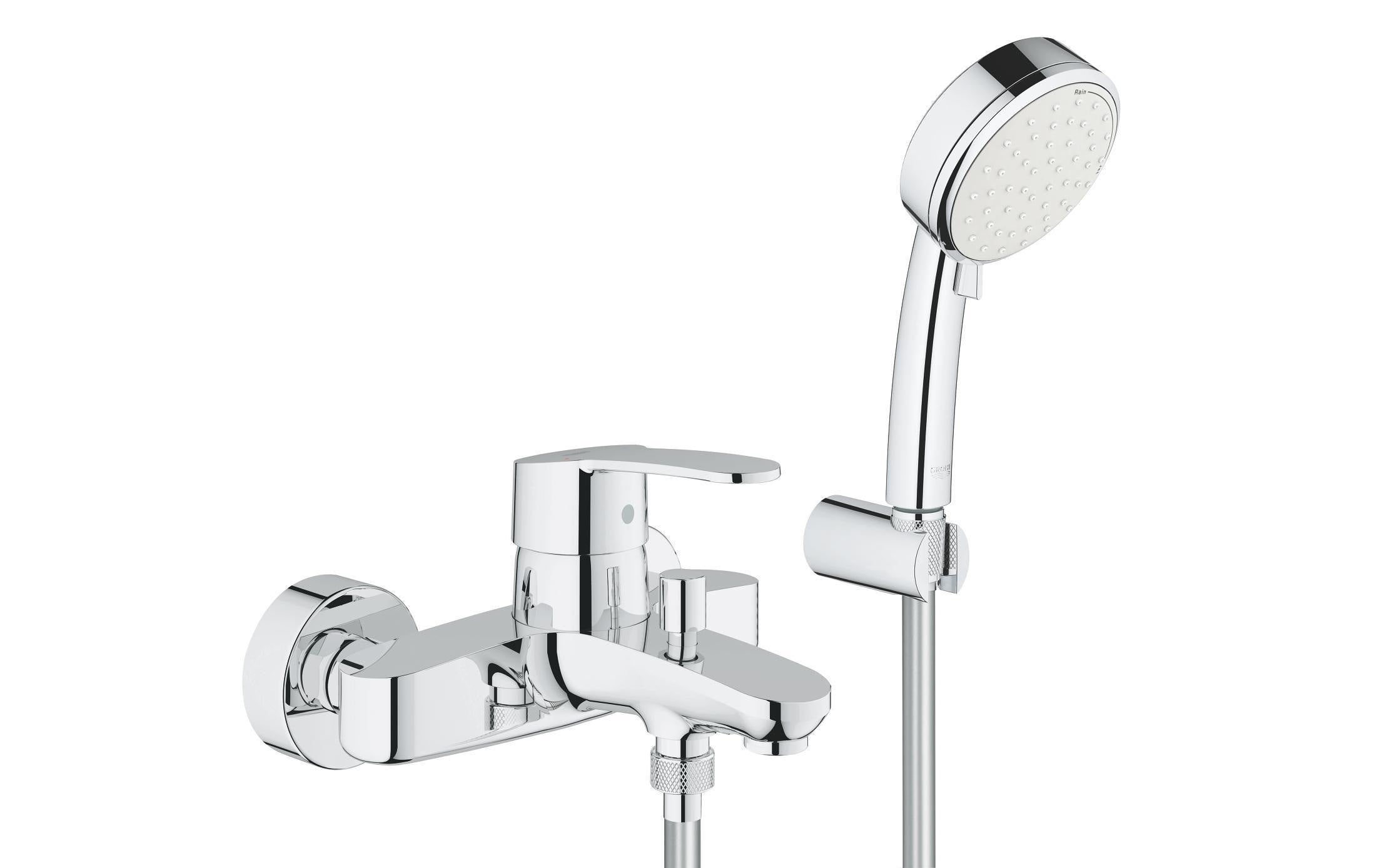 GROHE Badewannenarmatur Eurostyle Cosmopolitan 1/2 mit Brause