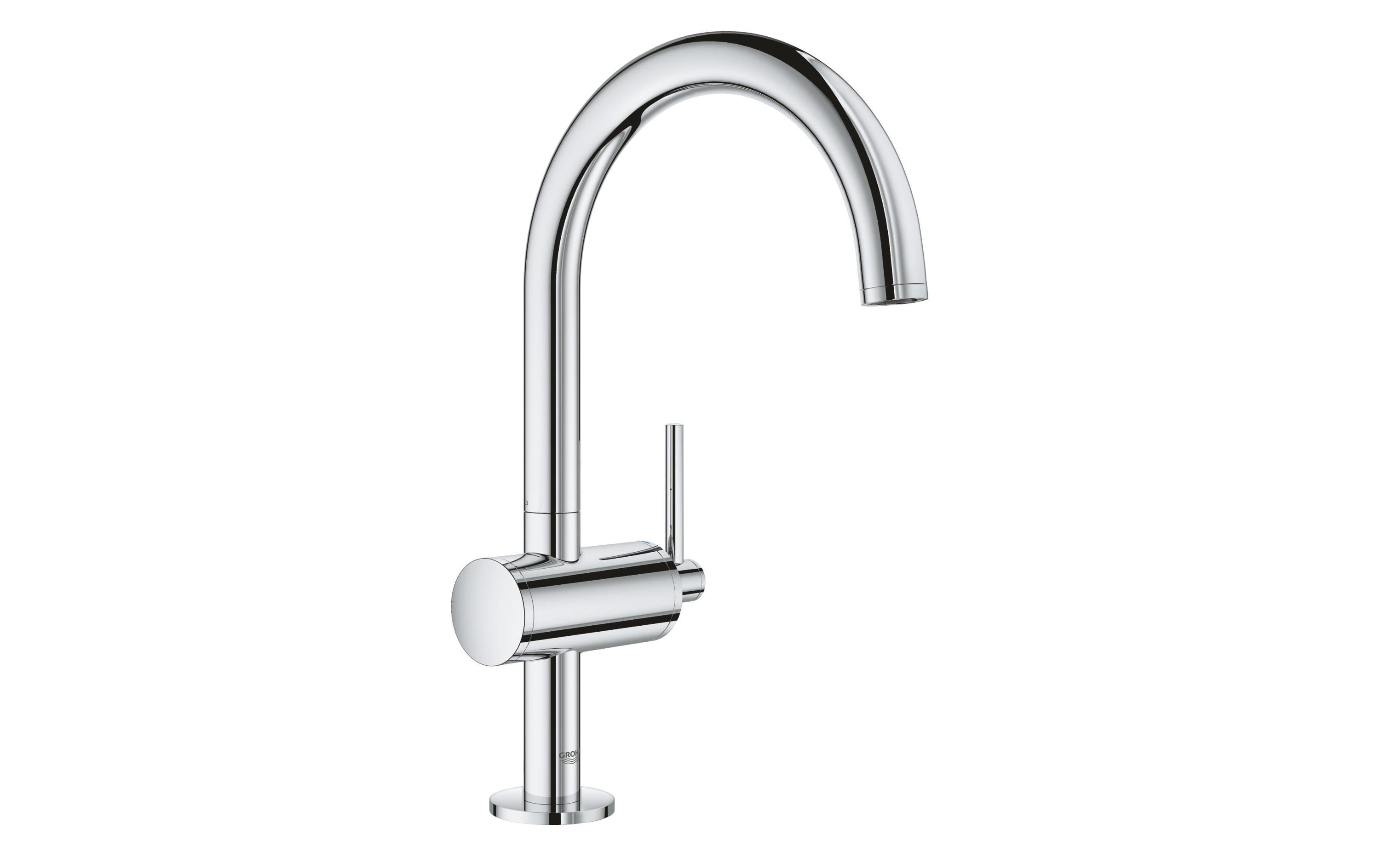 GROHE Lavaboarmatur Atrio L-Size 1/2, Chrom, Hebelgriff