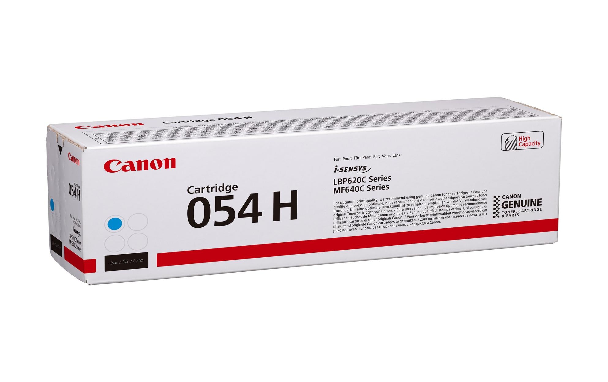 Canon Toner 054 H Cyan