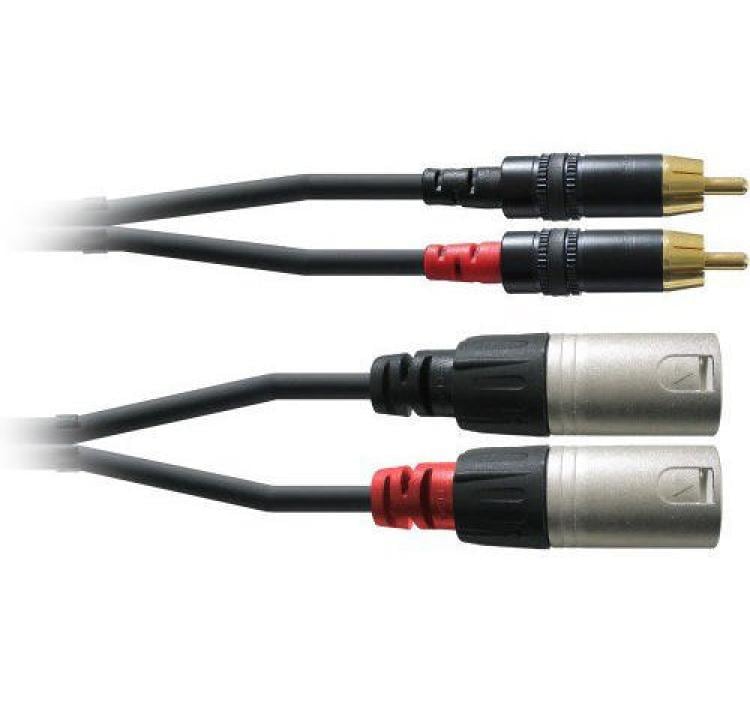 Cordial Audio-Kabel CFU 3 MC Cinch - XLR 3 m