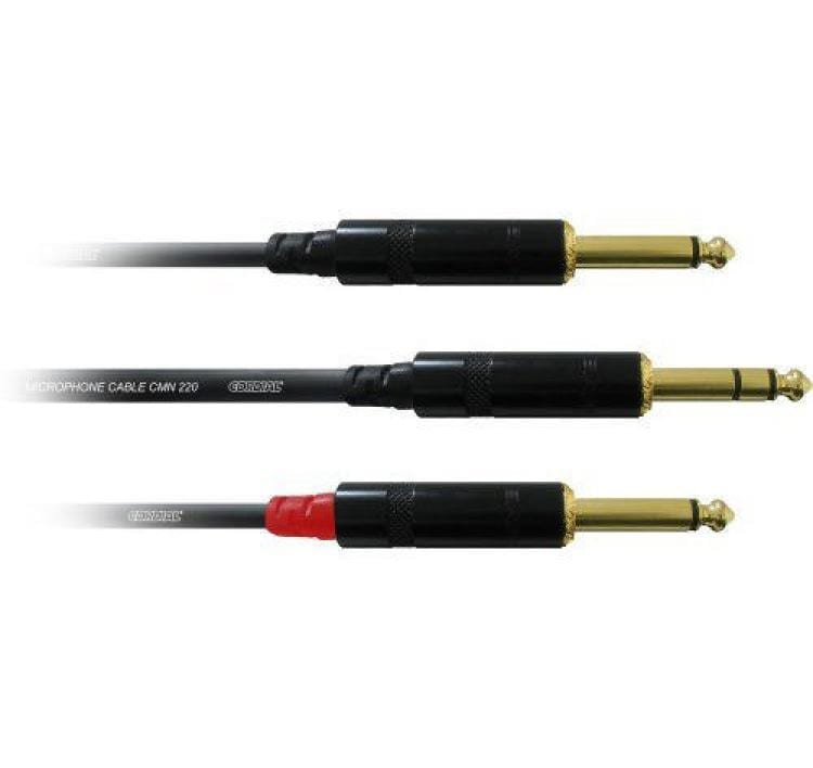 Cordial Audio-Kabel CFY 3 VPP 6.3 mm Klinke - 6.3 mm Klinke 3 m