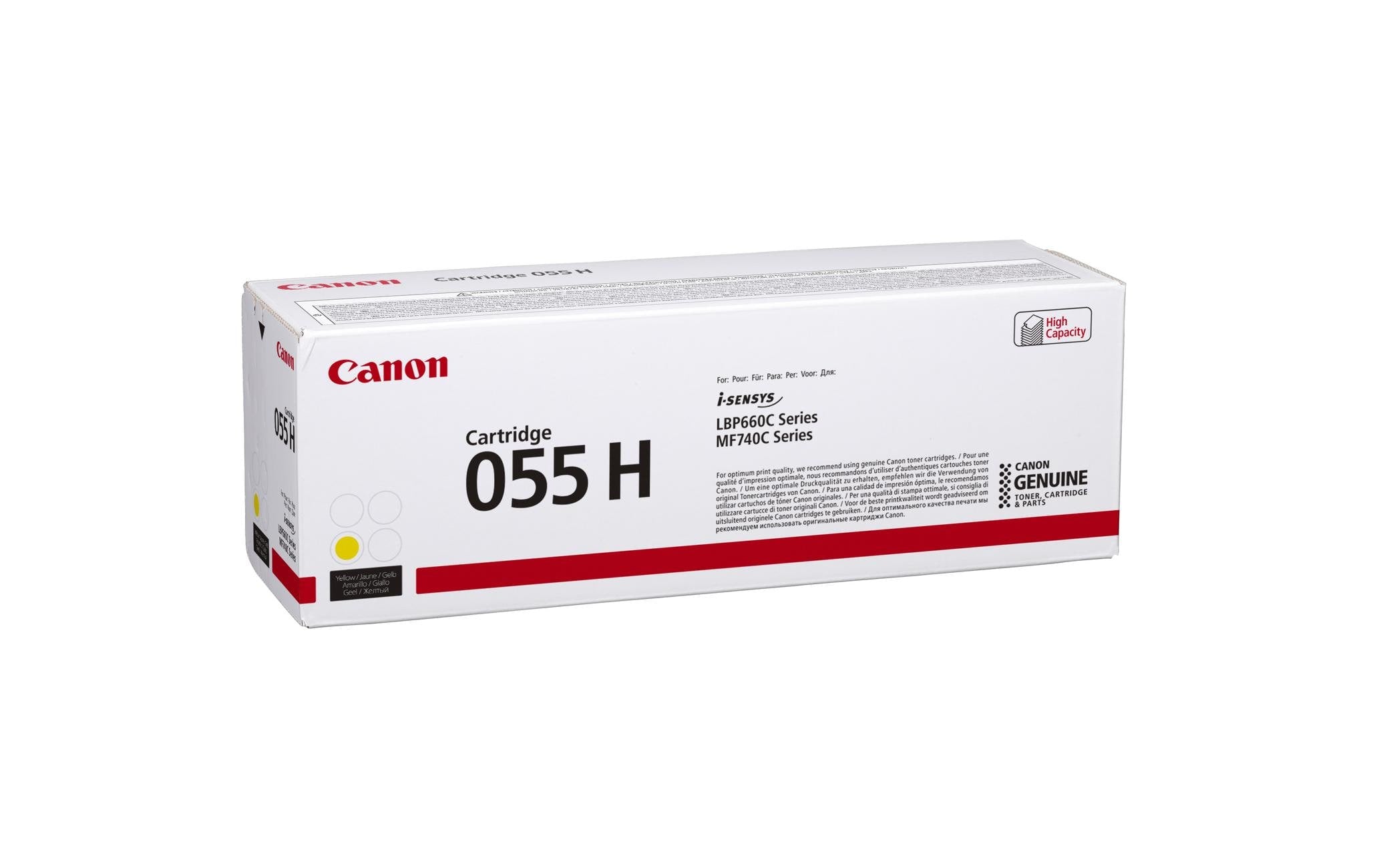 Canon Toner 055 H Yellow