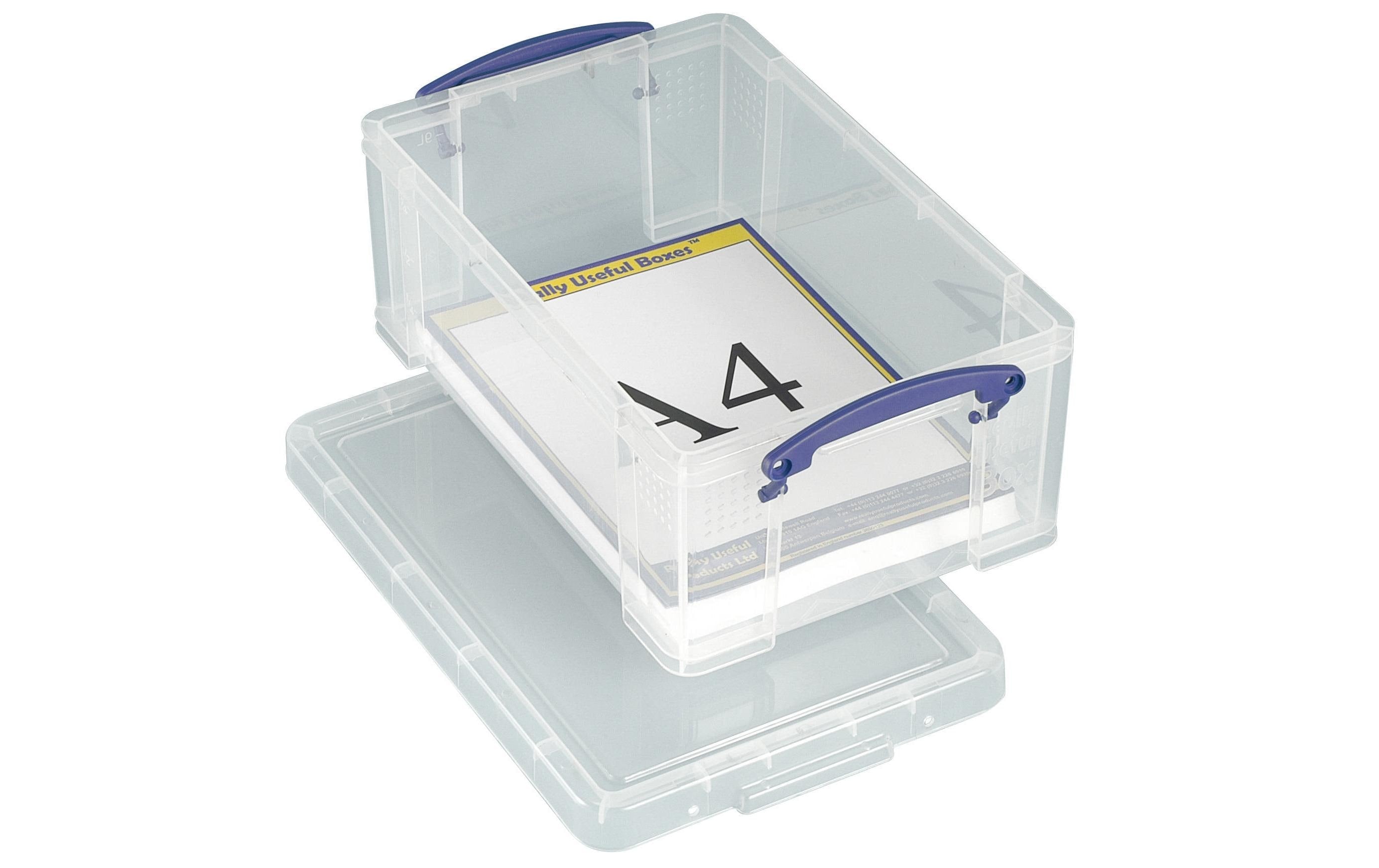 Really Useful Box Aufbewahrungsbox 9 Liter, Transparent