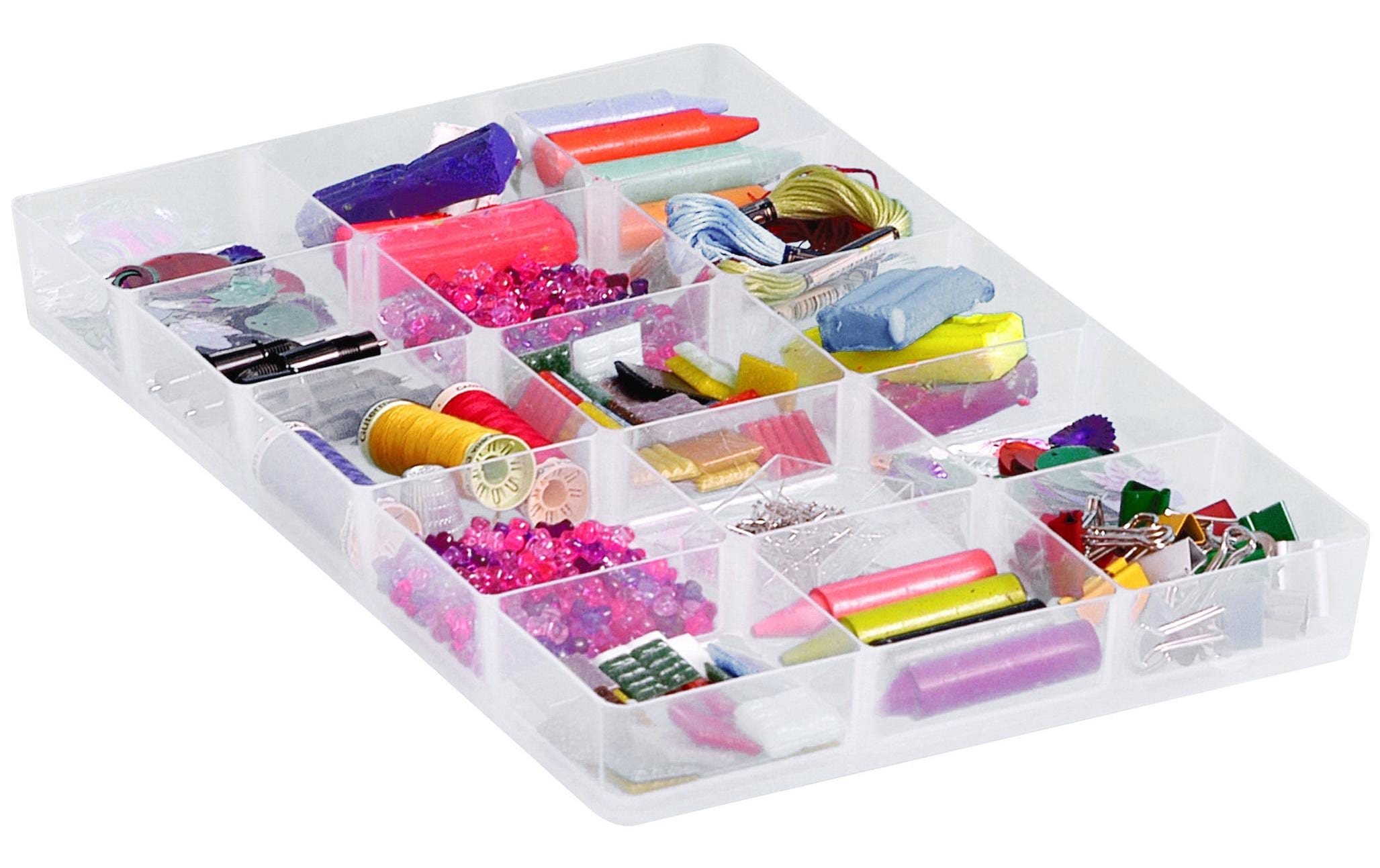 Really Useful Box Einsatz 15 Fächer Transparent