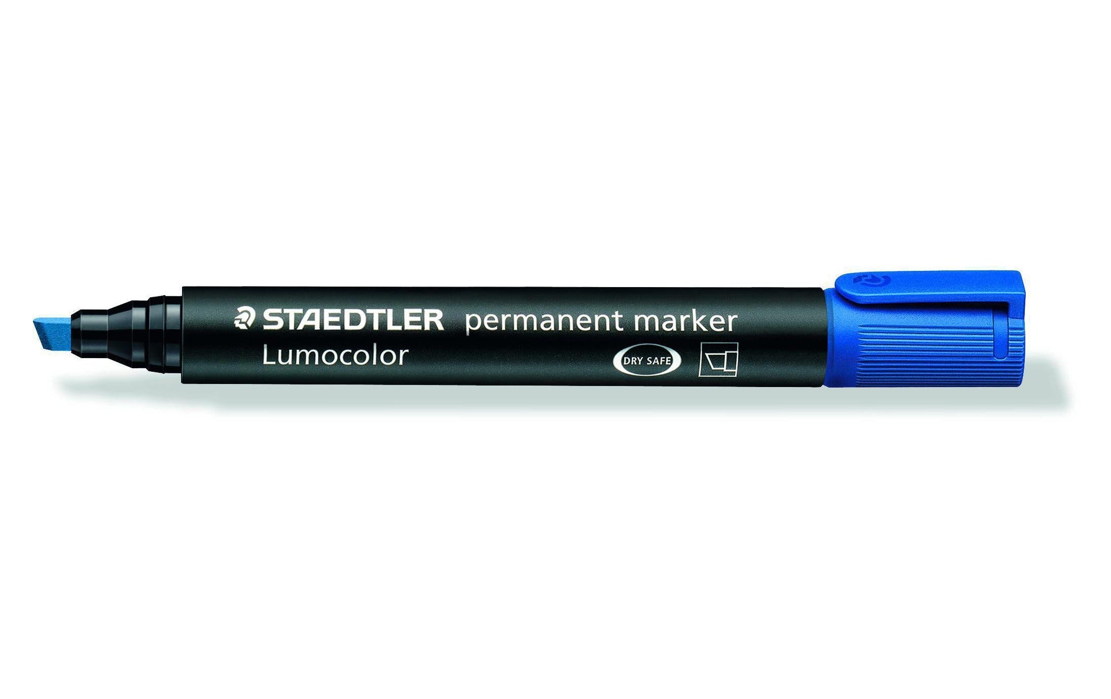 Staedtler Permanent-Marker Lumocolor 350 Blau, permanent