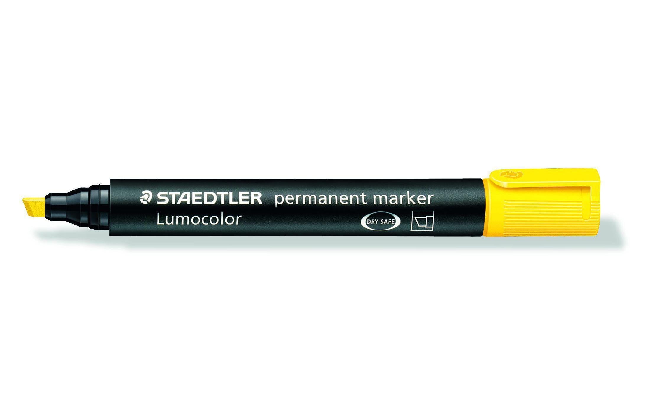 Staedtler Permanent-Marker Lumocolor 350 Gelb, permanent