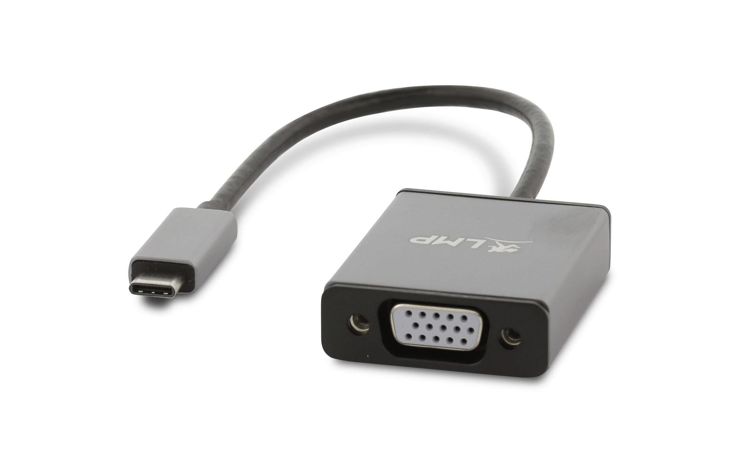 LMP Konverter USB-C – VGA Spacegrau