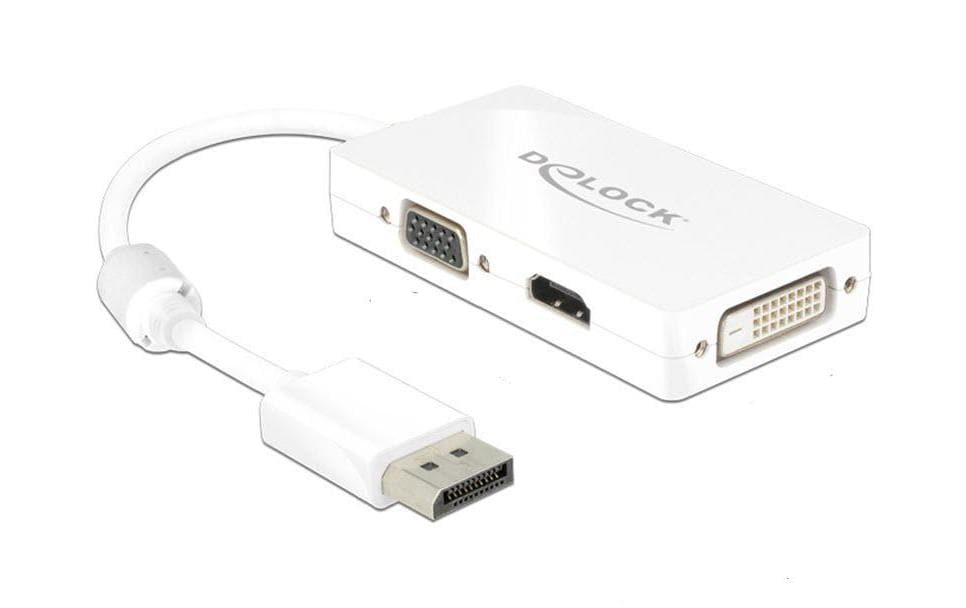Delock Multiadapter DisplayPort - DVI-D/HDMI/VGA