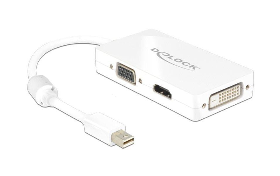 Delock Multiadapter Mini-DisplayPort - DVI-D/HDMI/VGA