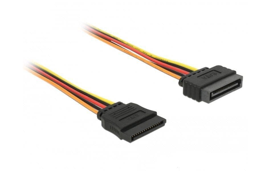 Delock Stromverlängerungskabel SATA 100 cm